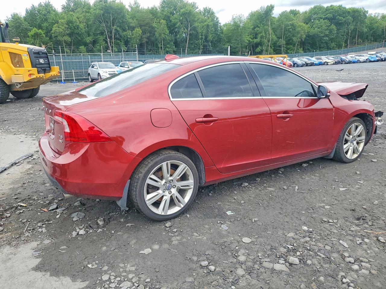 2012 Volvo S60 T6 Burgundy vin: YV1902FH8C2098021
