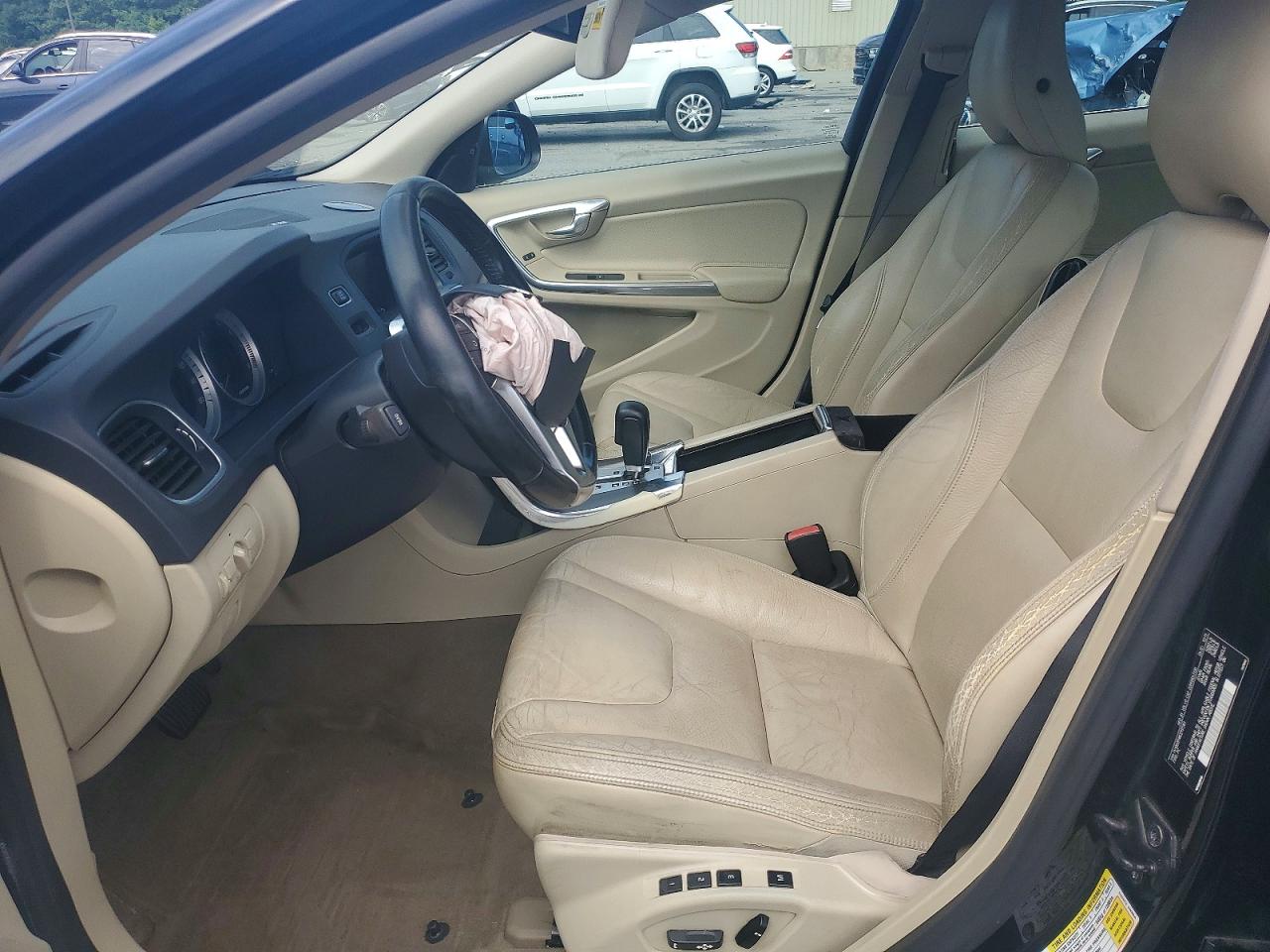 2012 Volvo S60 T6 Black vin: YV1902FH8C2117361