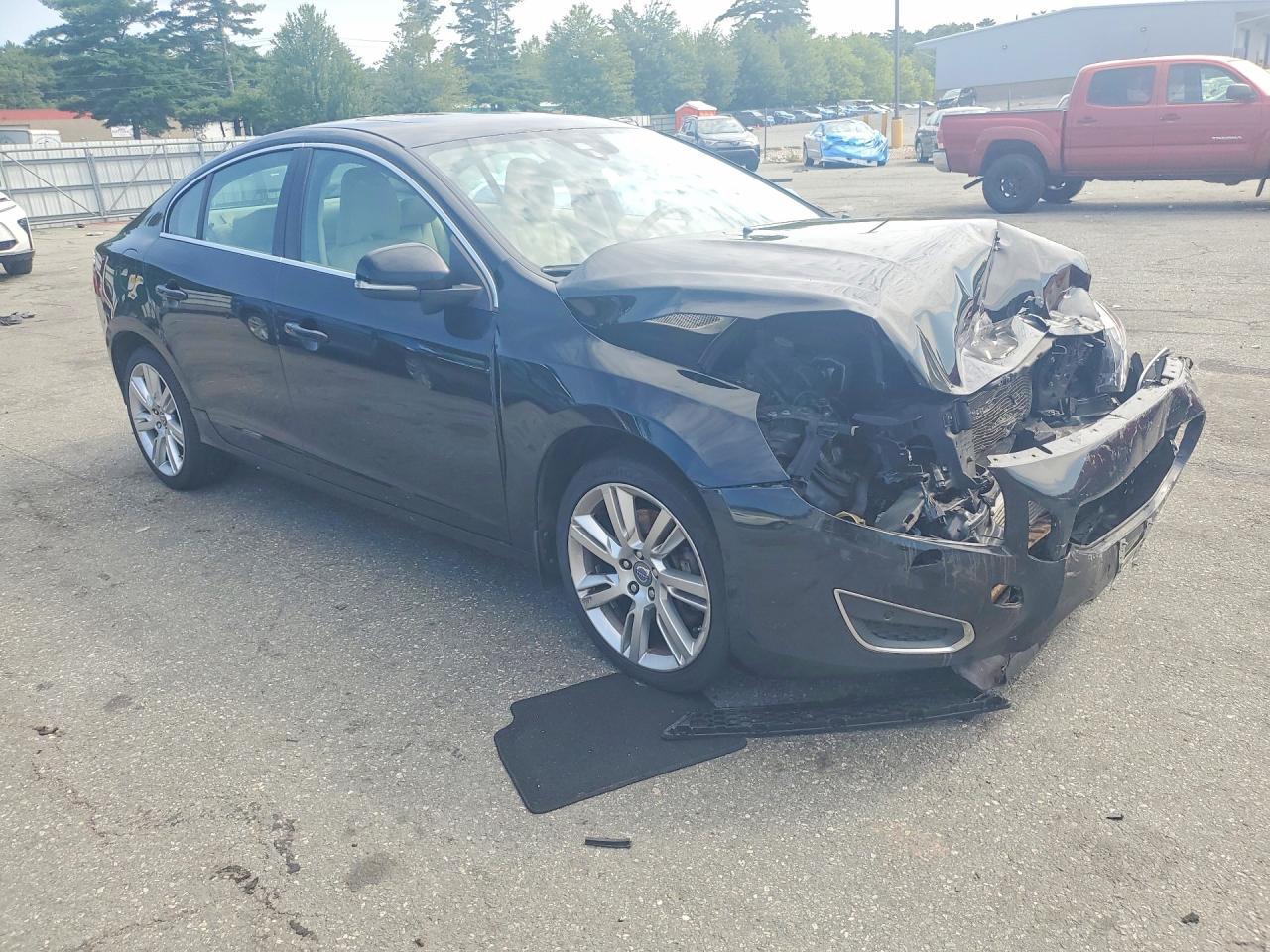 2012 Volvo S60 T6 Black vin: YV1902FH8C2117361