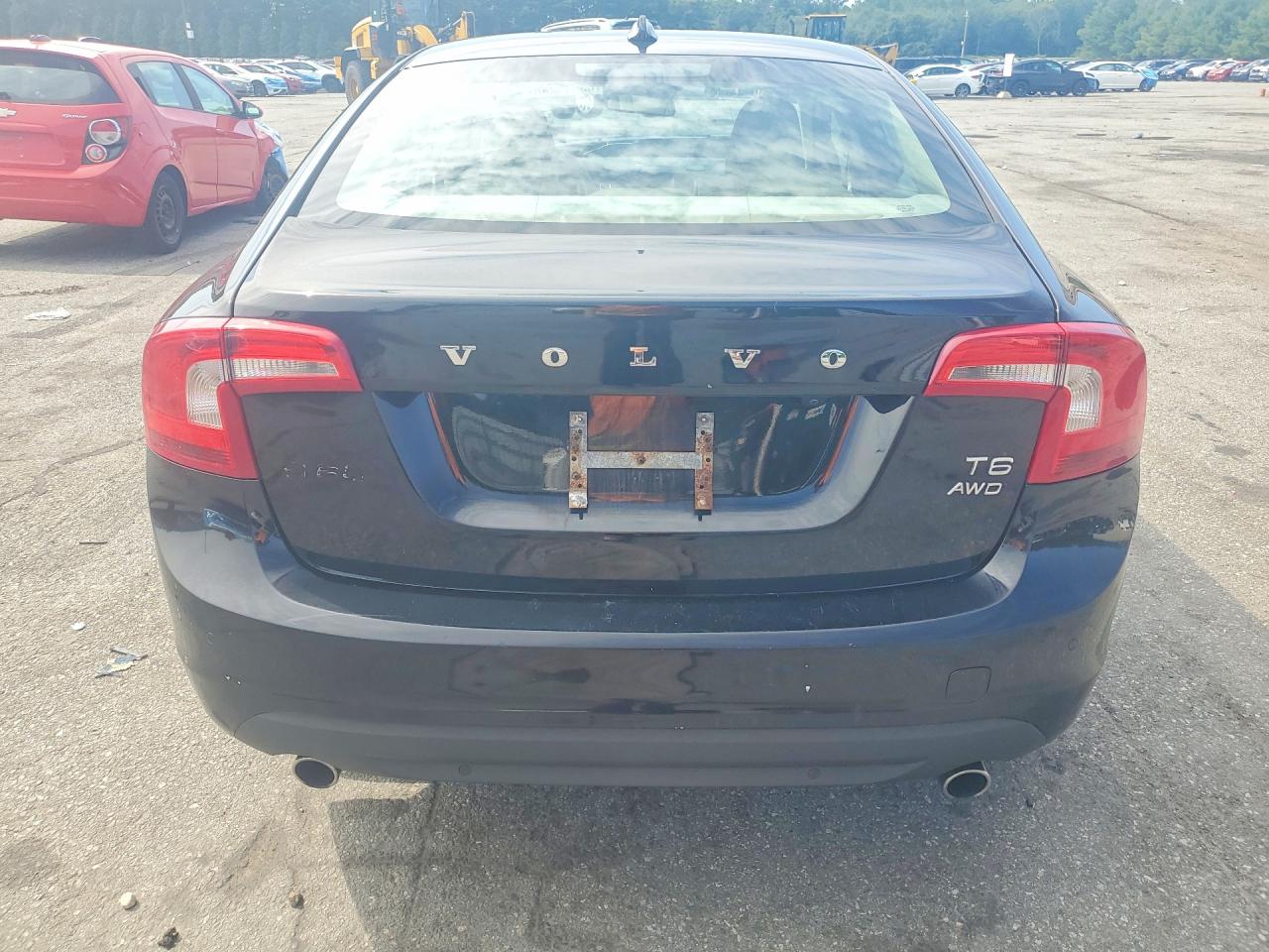 2012 Volvo S60 T6 Black vin: YV1902FH8C2117361
