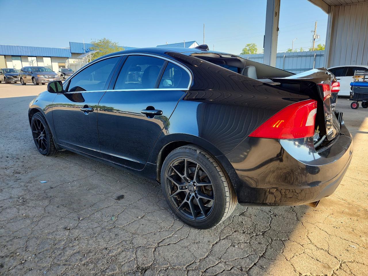 2012 Volvo S60 T6 Black vin: YV1902FH8C2119238