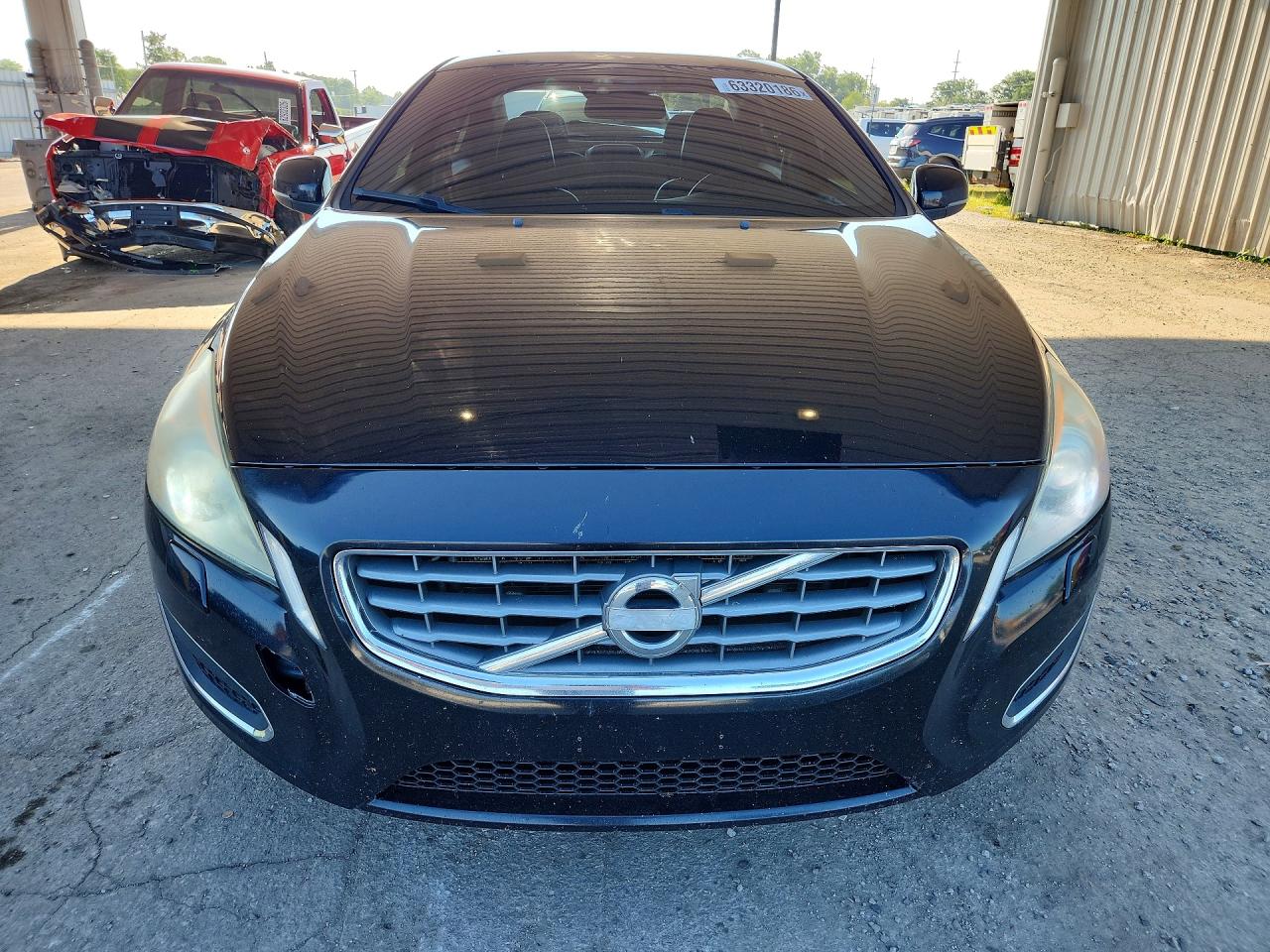 2012 Volvo S60 T6 Black vin: YV1902FH8C2119238