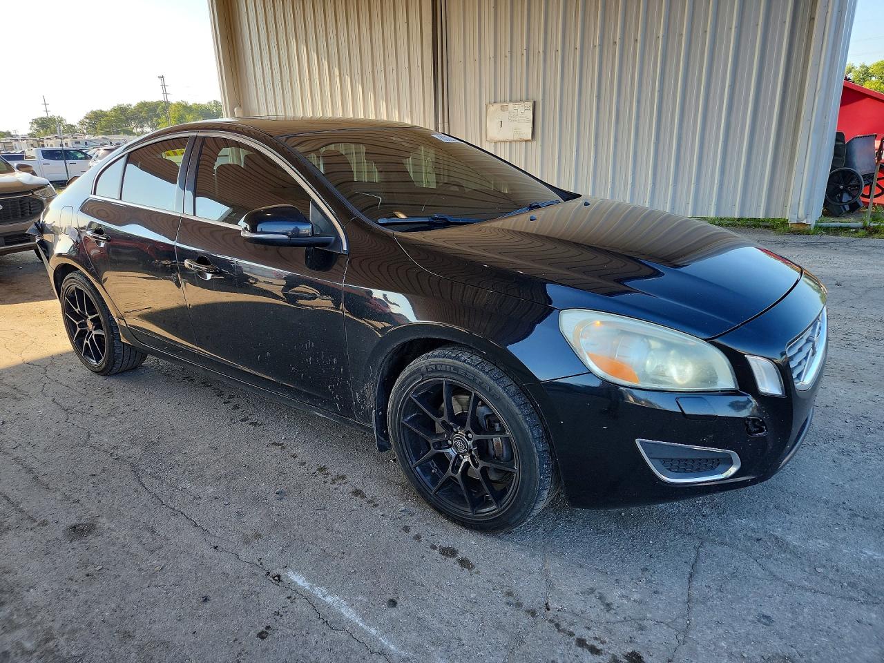 2012 Volvo S60 T6 Black vin: YV1902FH8C2119238