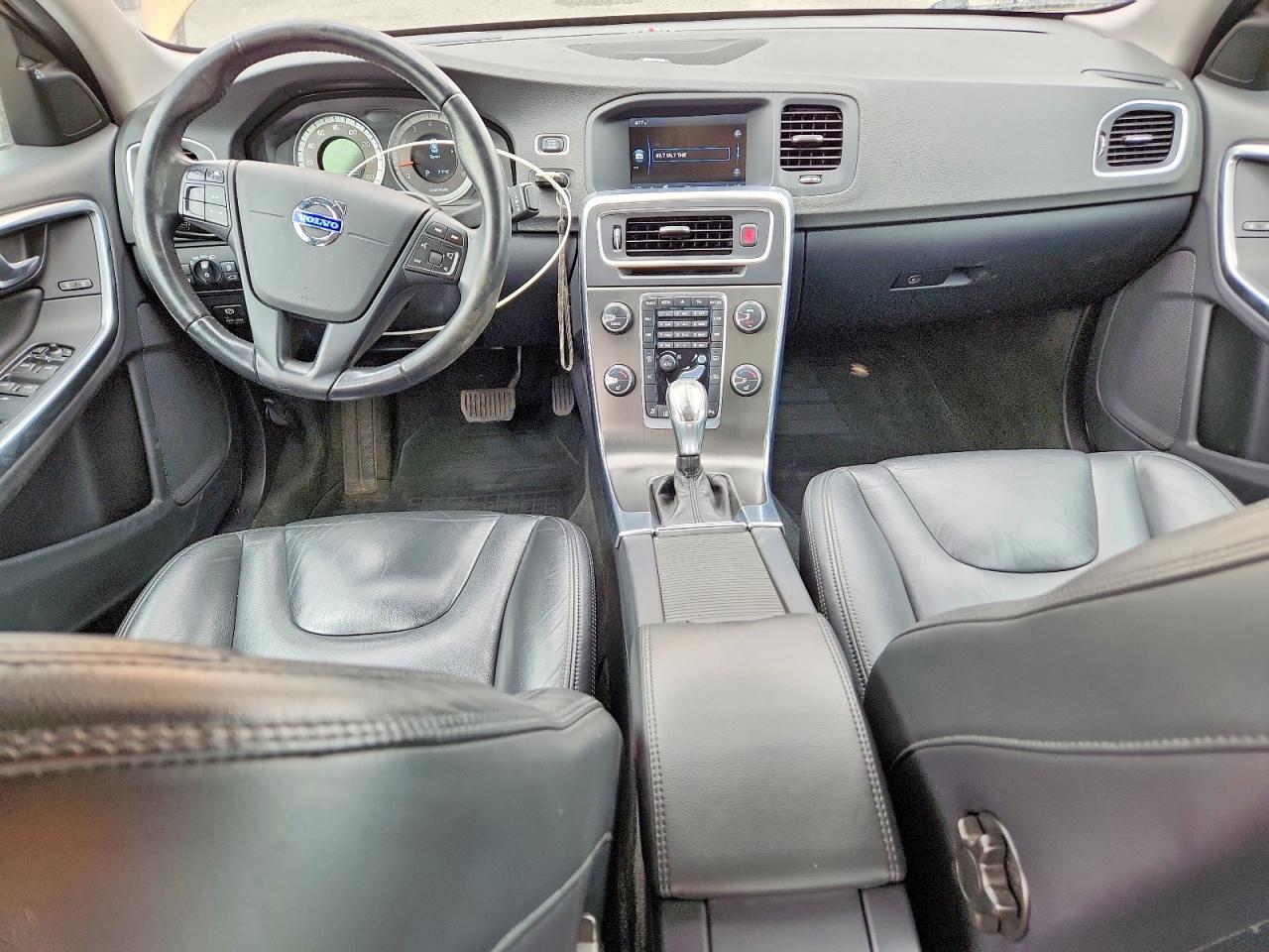 2013 Volvo S60 T6 Orange vin: YV1902FH8D2170577