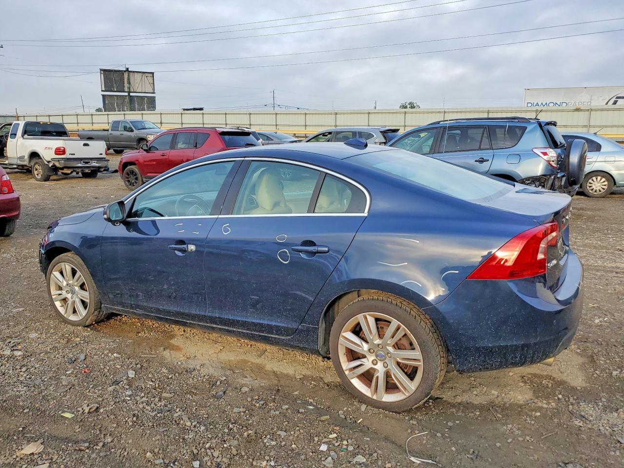 2013 Volvo S60 T6 Blue vin: YV1902FH8D2190473