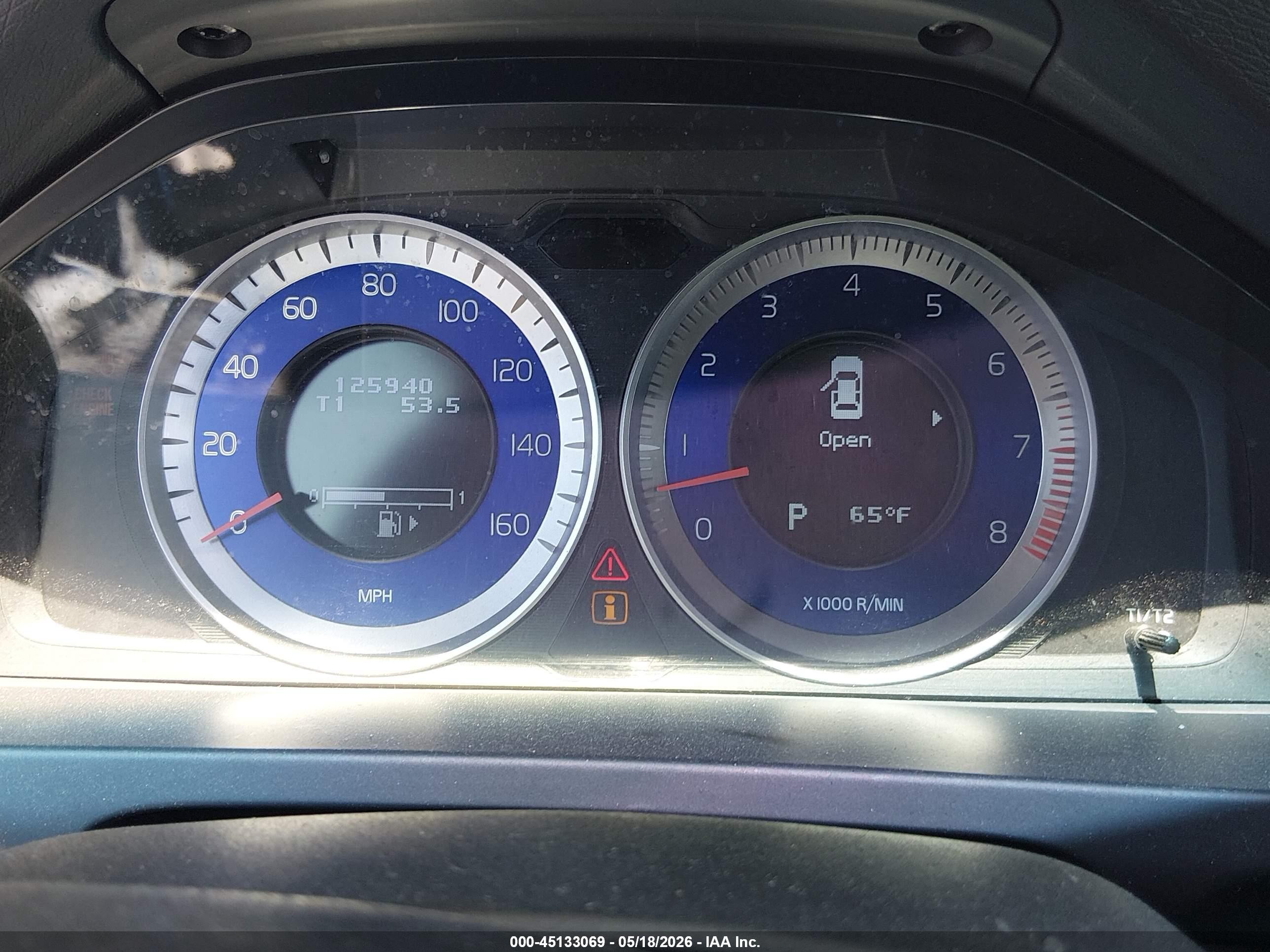 2013 Volvo S60 T6 Blue vin: YV1902FH9D2190076