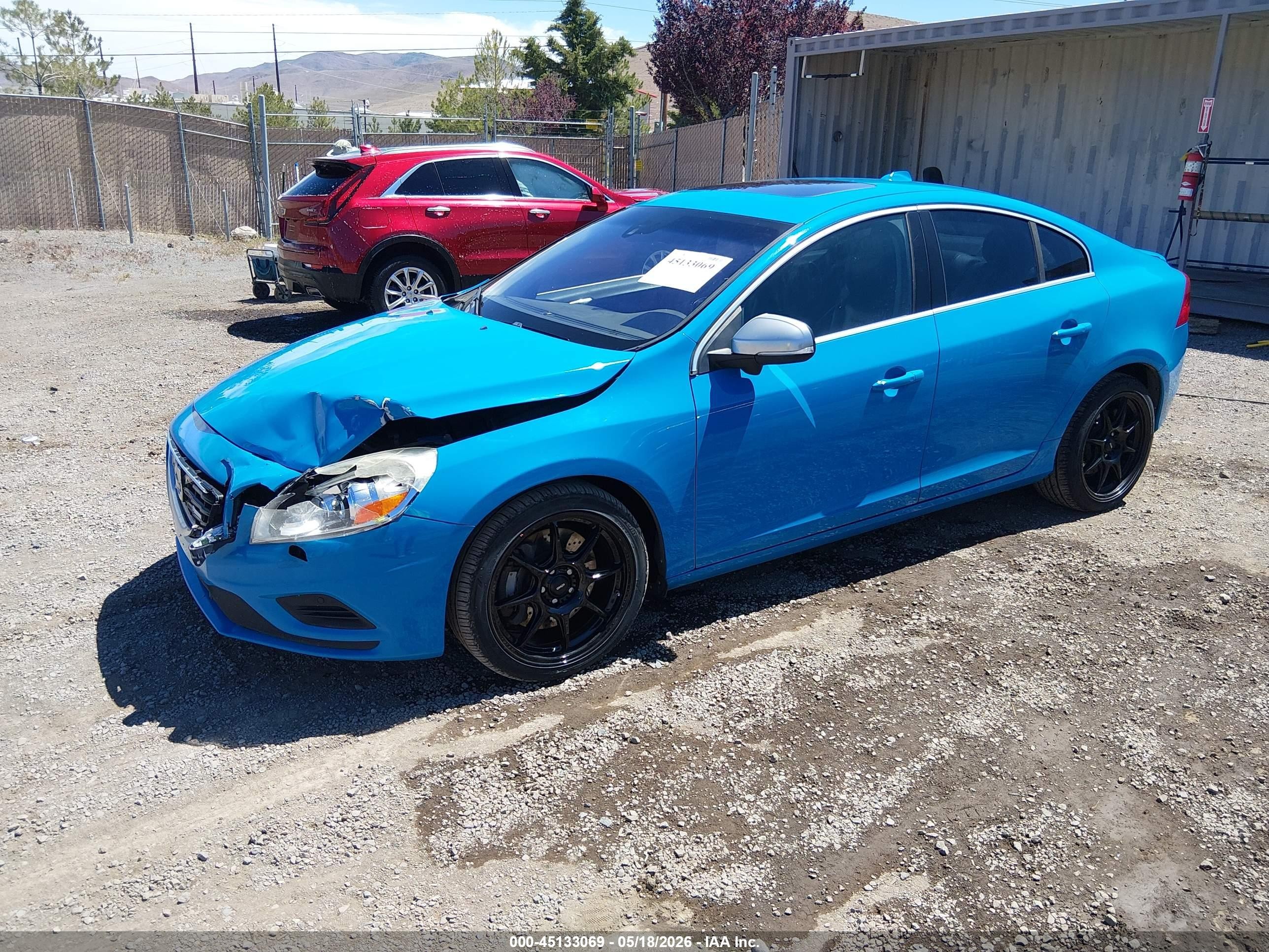 2013 Volvo S60 T6 Blue vin: YV1902FH9D2190076
