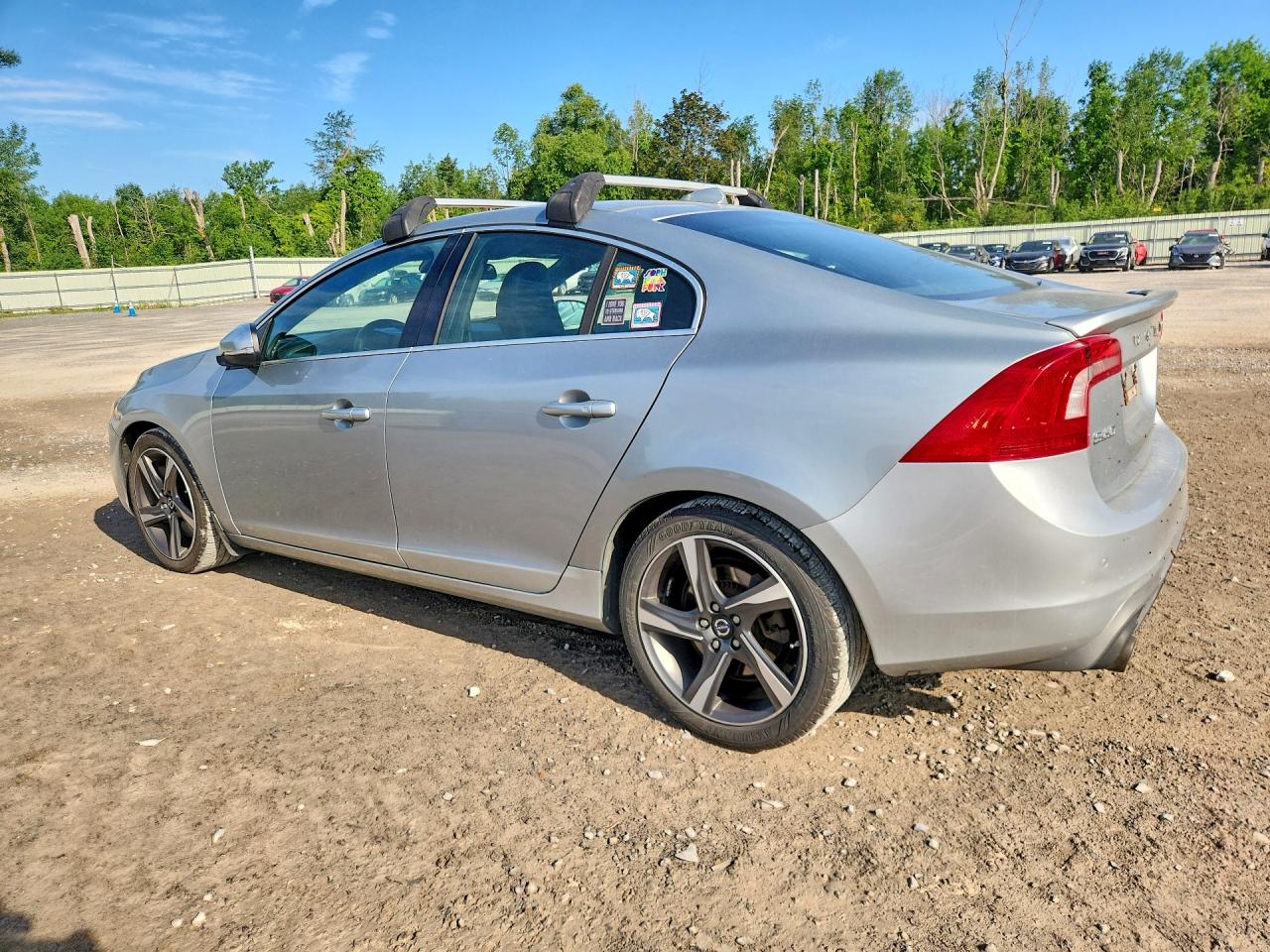 2014 Volvo S60 T6 Silver vin: YV1902FH9E1291674