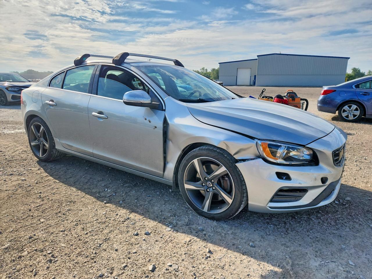 2014 Volvo S60 T6 Silver vin: YV1902FH9E1291674