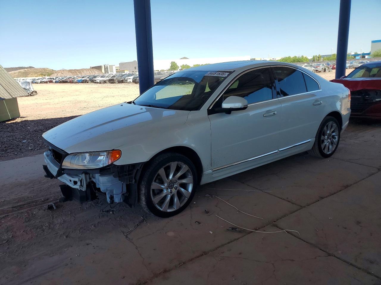2015 Volvo S80 Platinum White vin: YV1902MD4F1182864