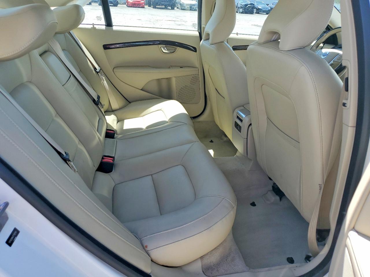 2015 Volvo S80 Premier White vin: YV1902MK0F1192161