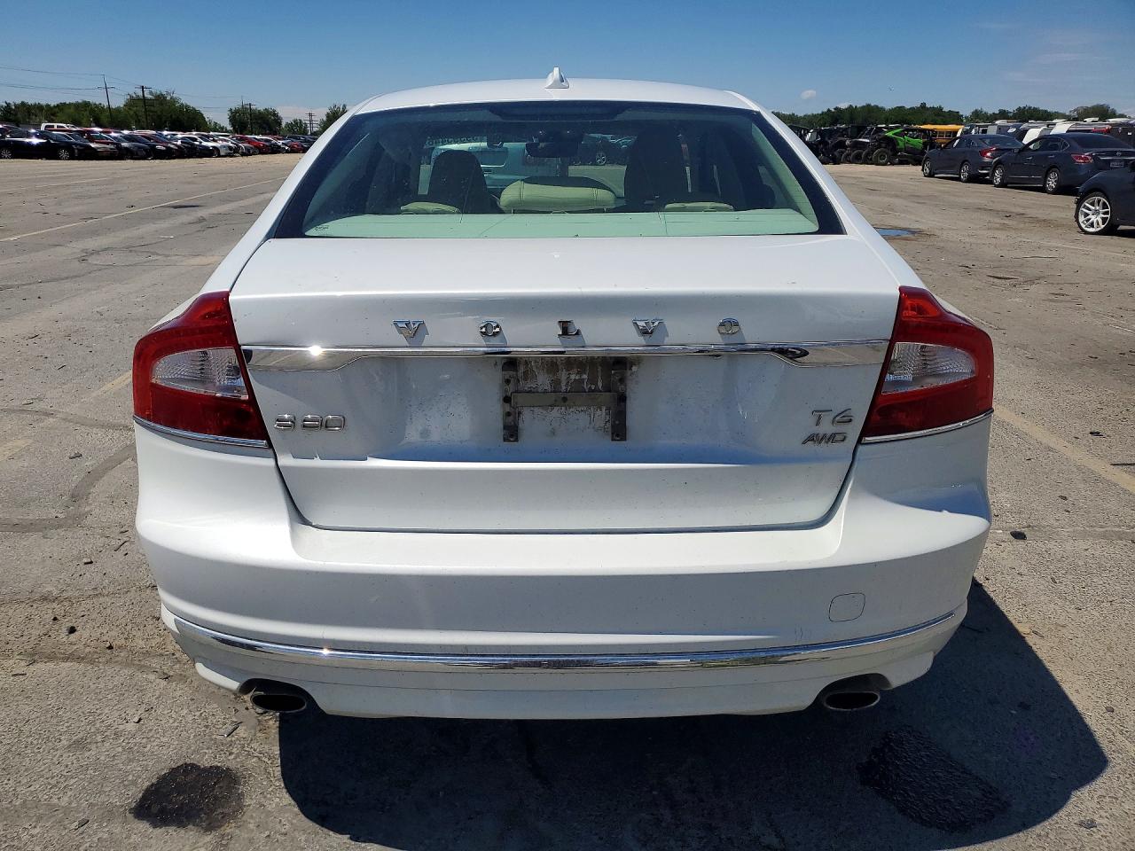 2015 Volvo S80 Premier White vin: YV1902MK0F1192161