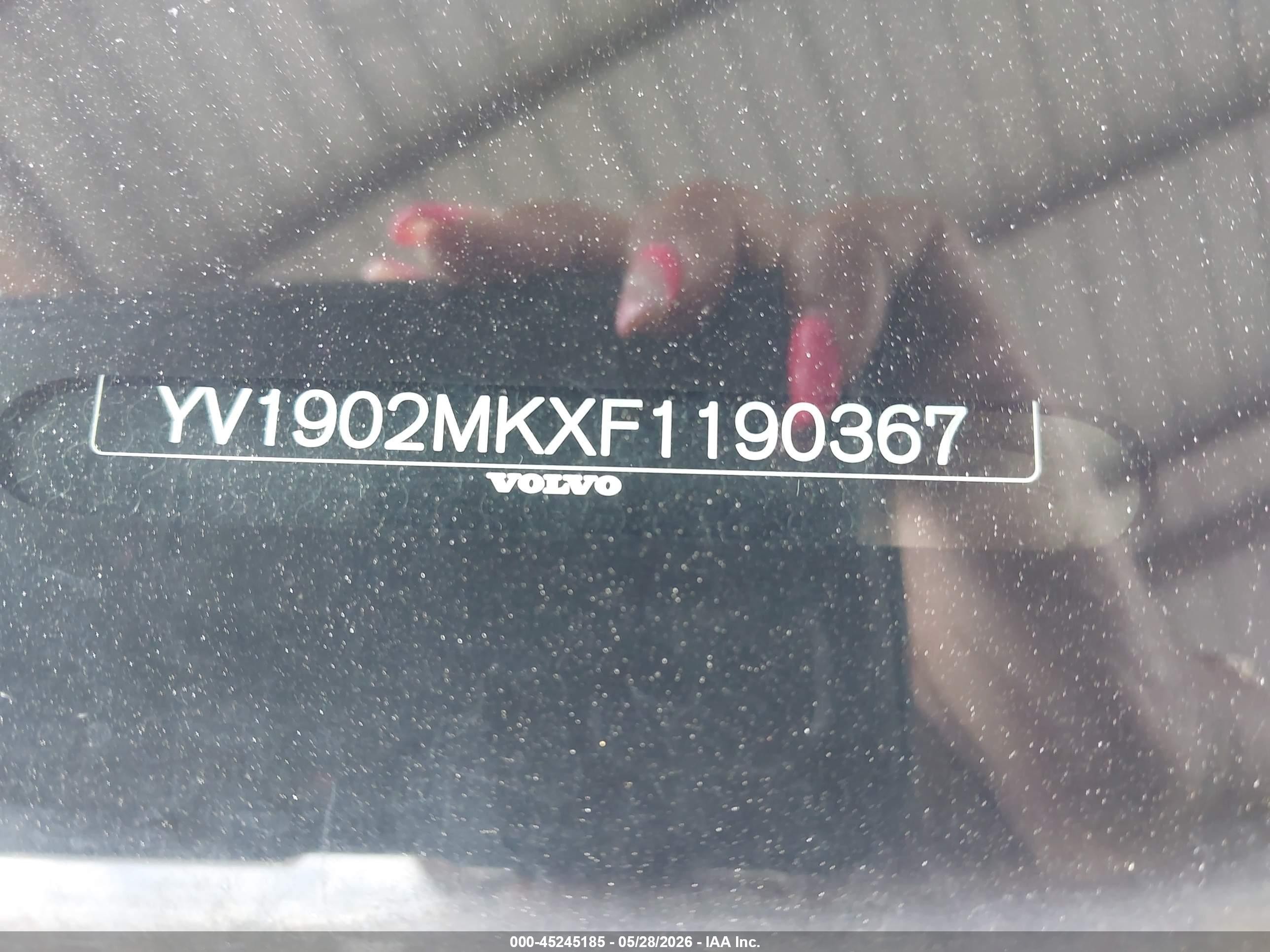 2015 Volvo S80 T6 Black vin: YV1902MKXF1190367