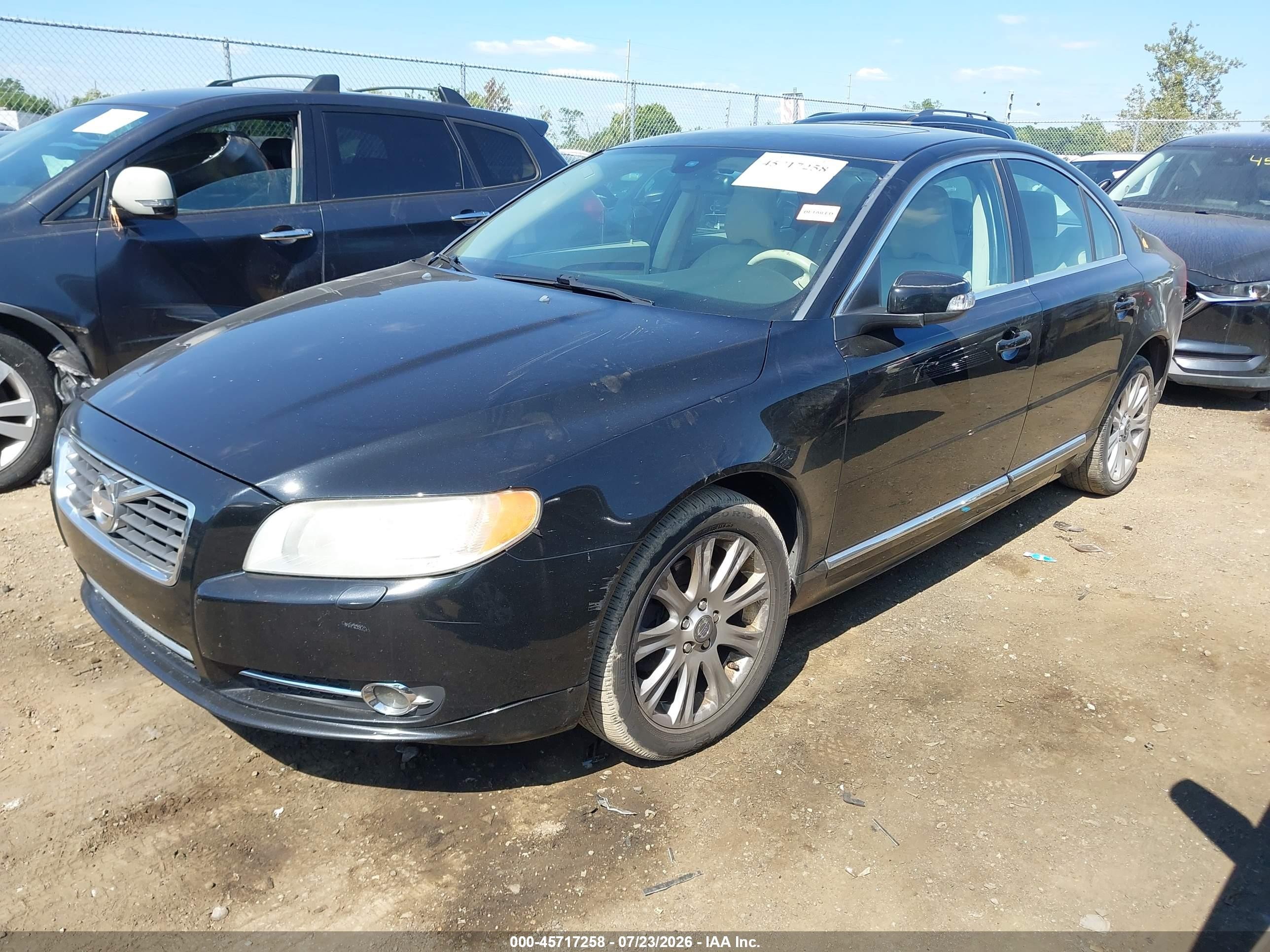 2011 Volvo S80 3.2 Black vin: YV1940AS0B1148863