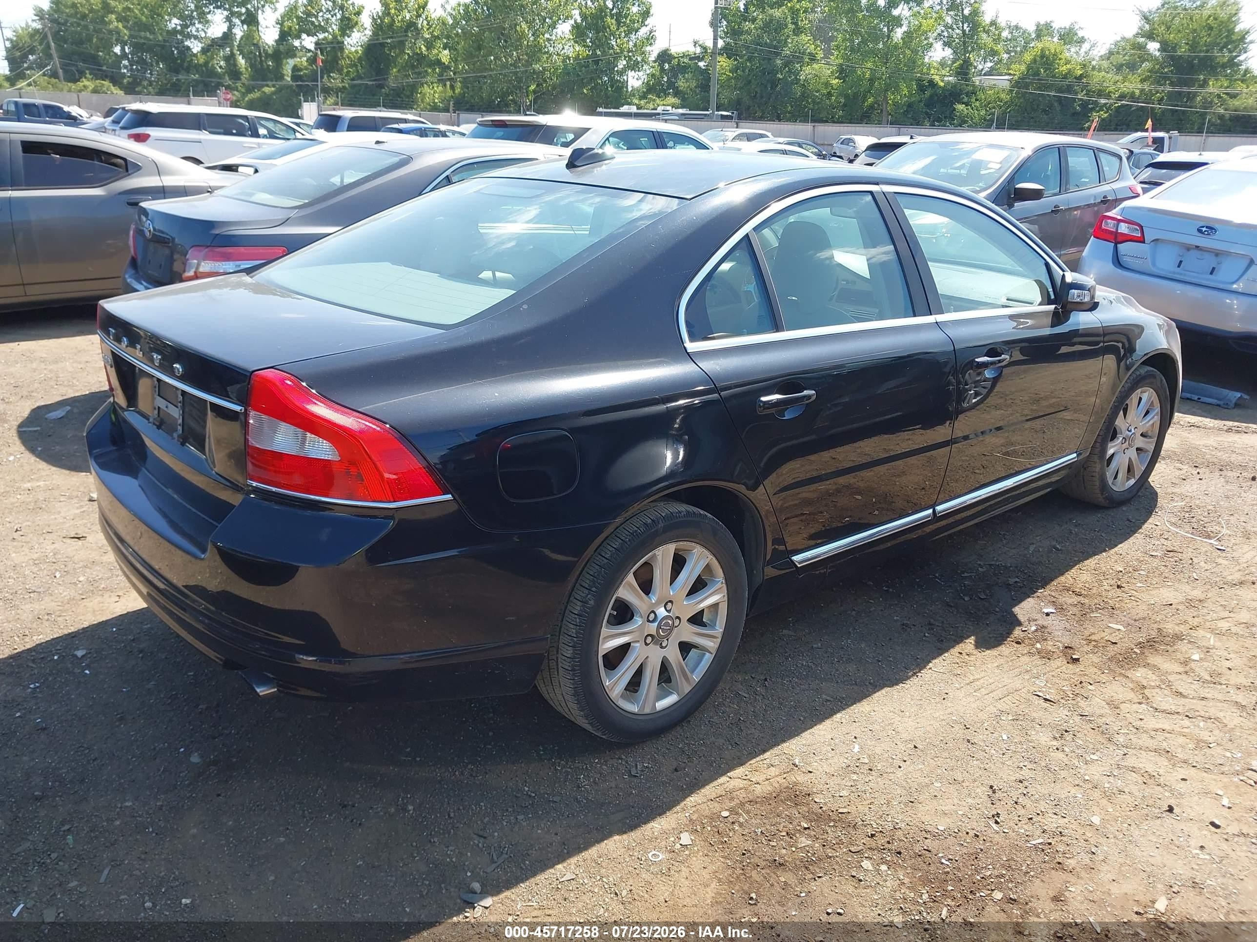 2011 Volvo S80 3.2 Black vin: YV1940AS0B1148863