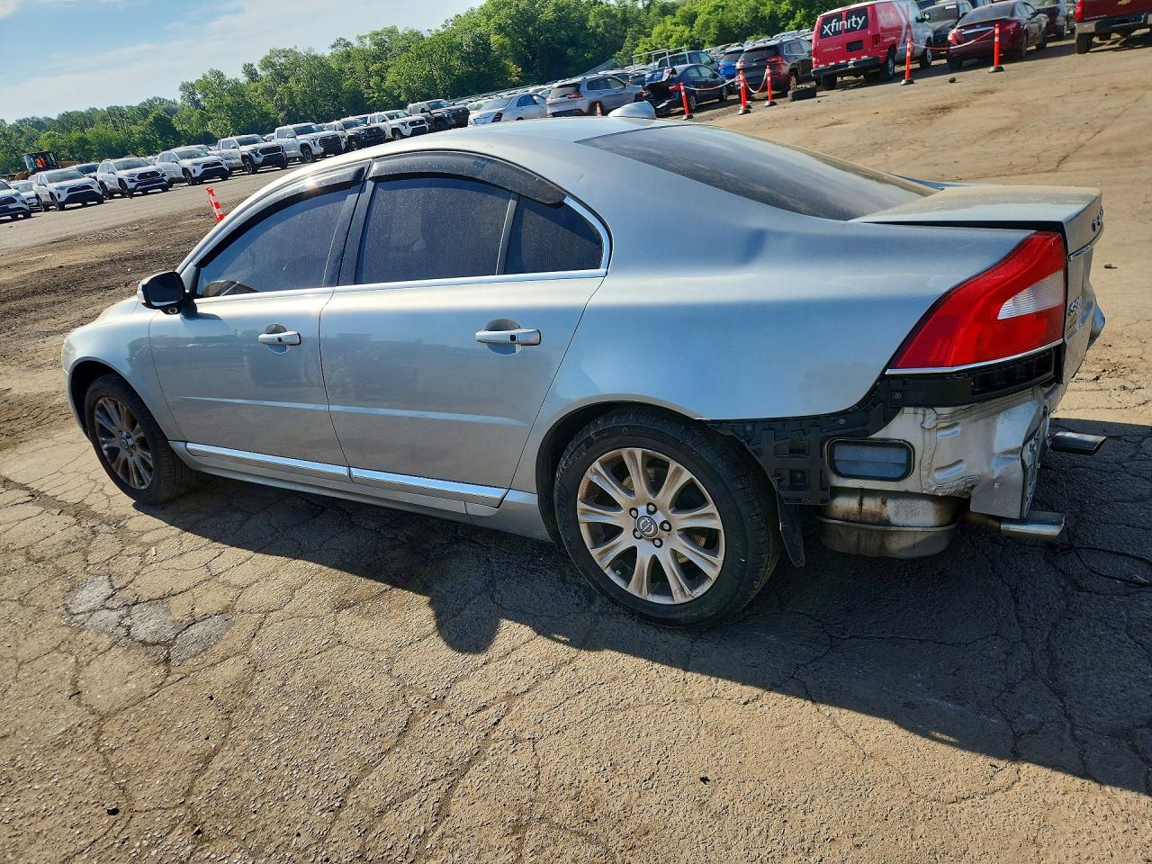 2011 Volvo S80 3.2 Silver vin: YV1940AS1B1135118