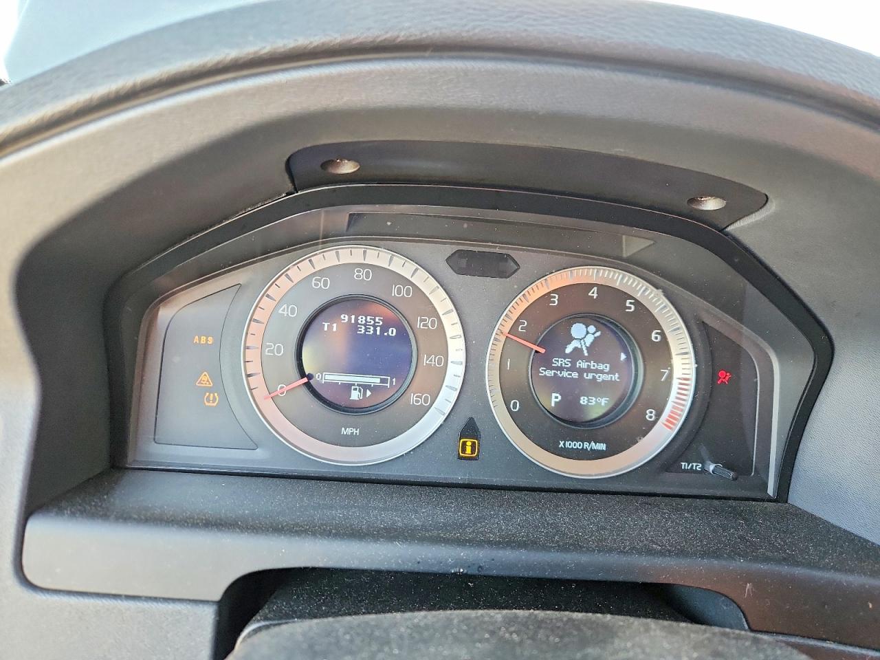 2011 Volvo S80 3.2 Silver vin: YV1940AS1B1135118