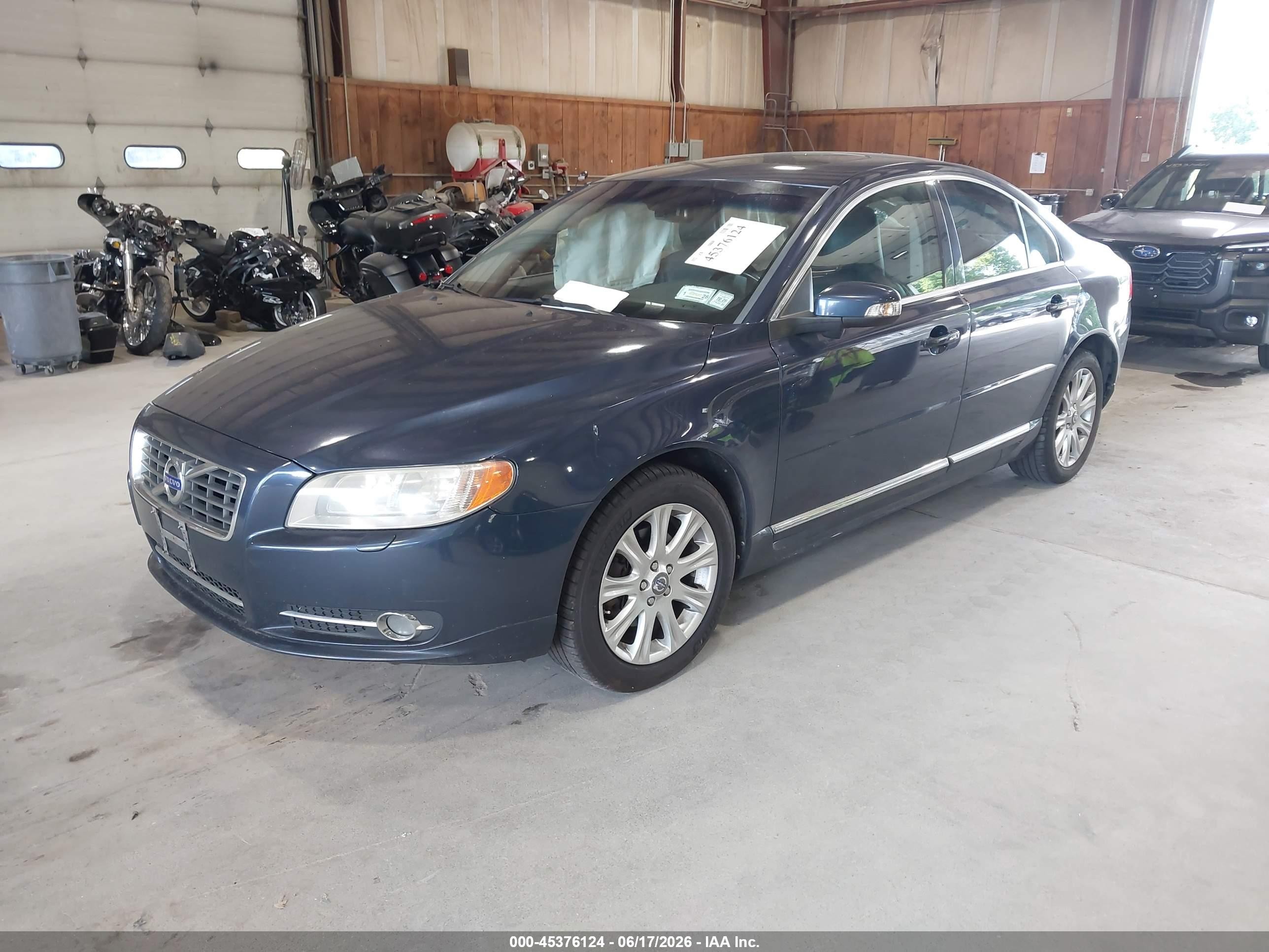 2011 Volvo S80 3.2l Blue vin: YV1940AS2B1137914