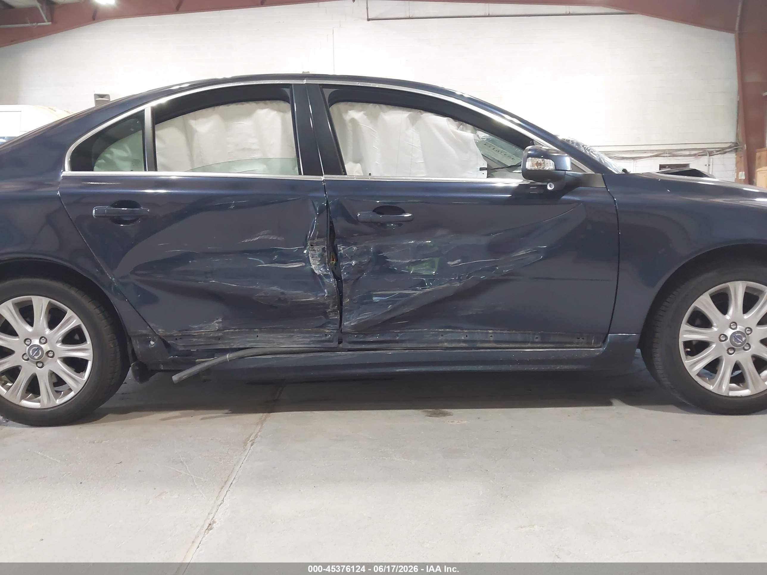 2011 Volvo S80 3.2l Blue vin: YV1940AS2B1137914