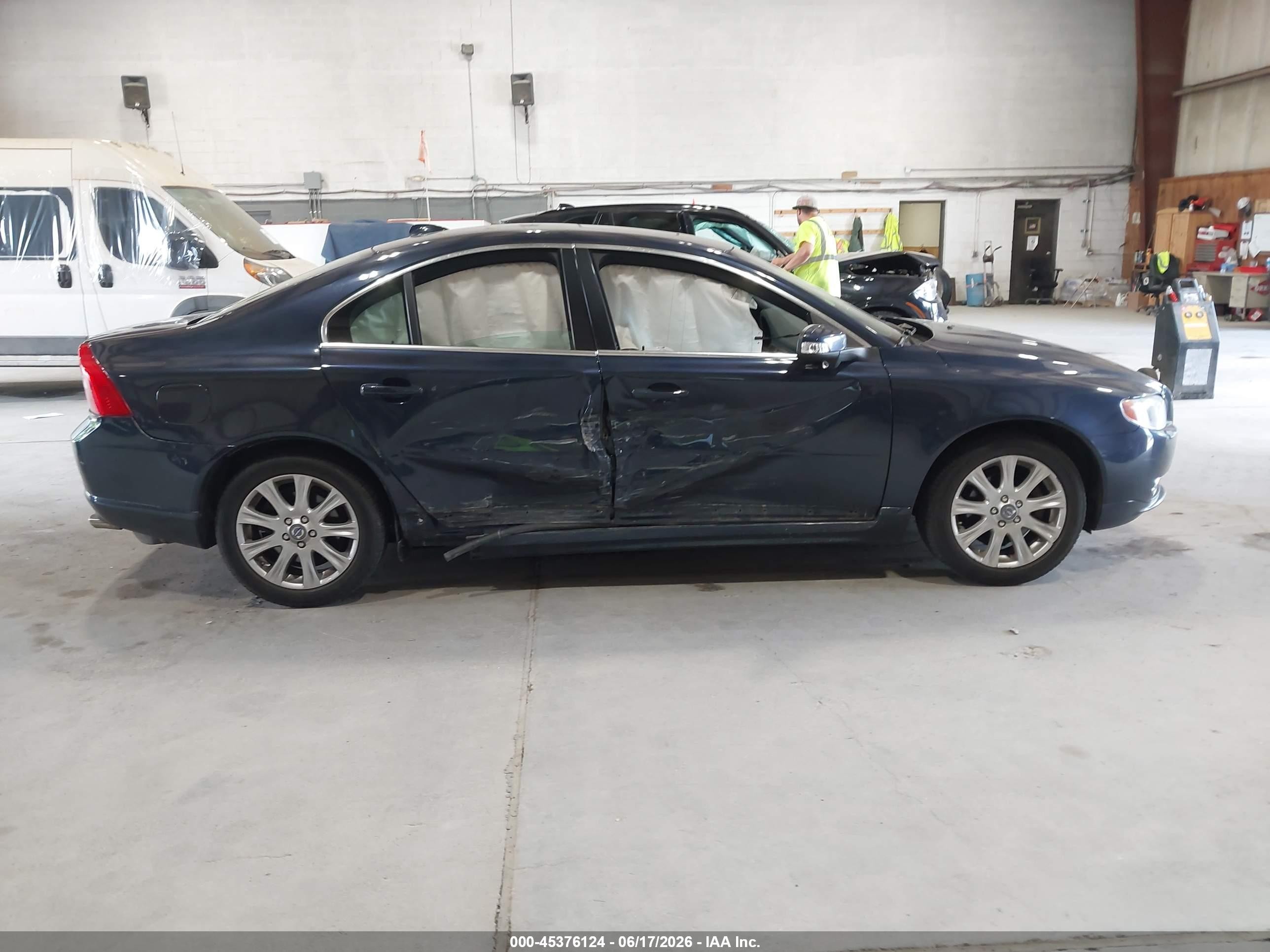 2011 Volvo S80 3.2l Blue vin: YV1940AS2B1137914