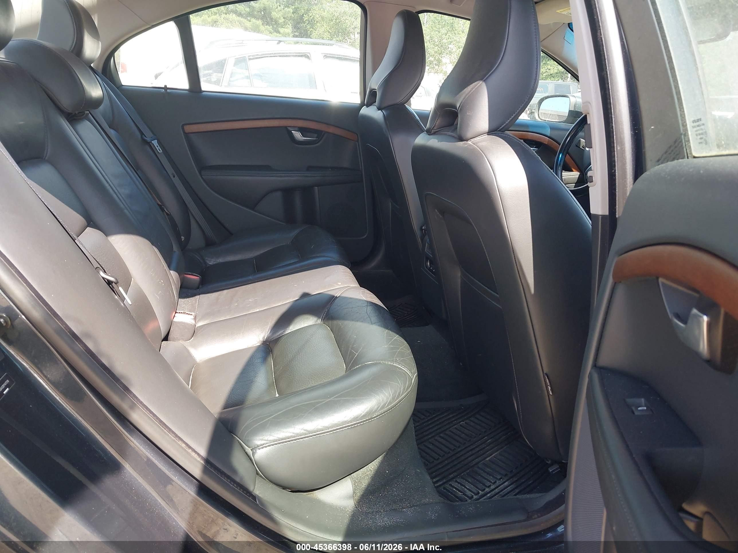 2011 Volvo S80 3.2l Черный vin: YV1940AS2B1147018