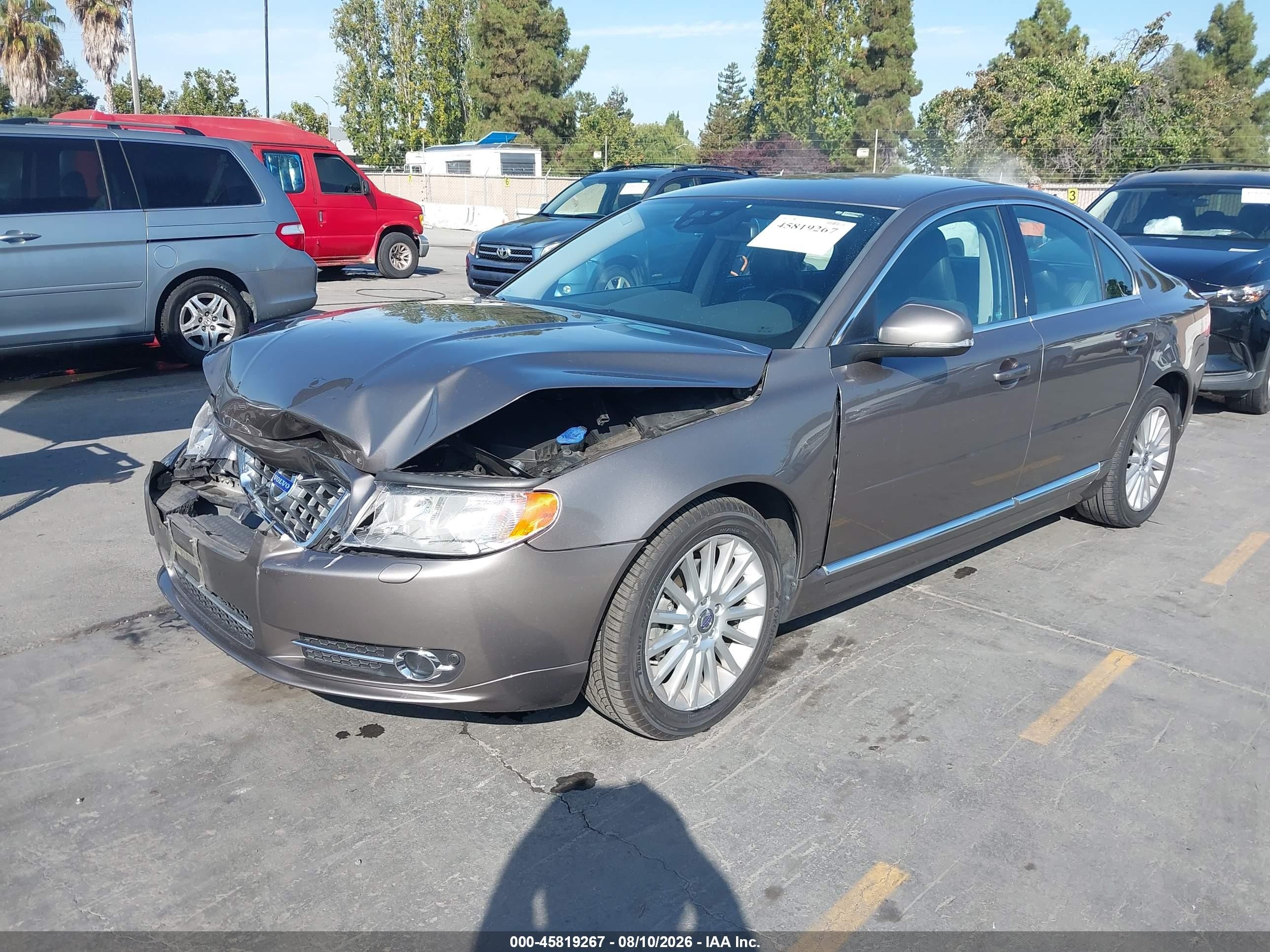 2012 Volvo S80 3.2l Premier Plus Dark Brown vin: YV1940AS3C1151273