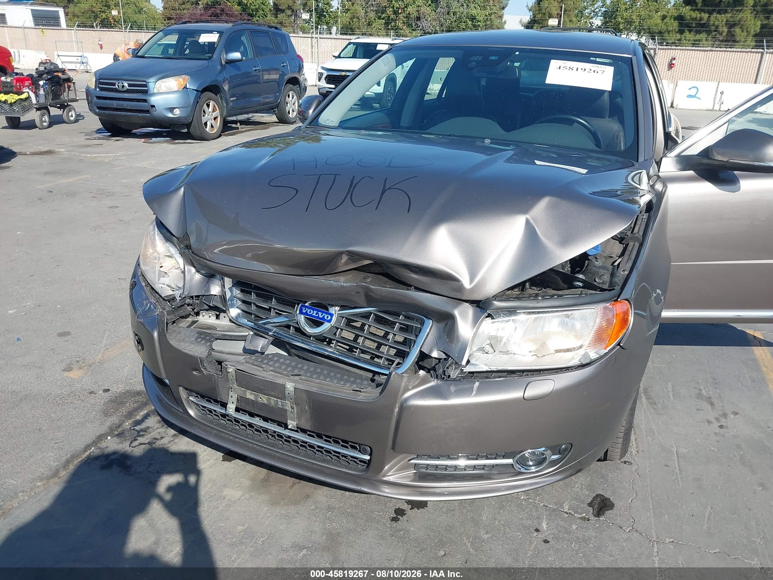 2012 Volvo S80 3.2l Premier Plus Dark Brown vin: YV1940AS3C1151273