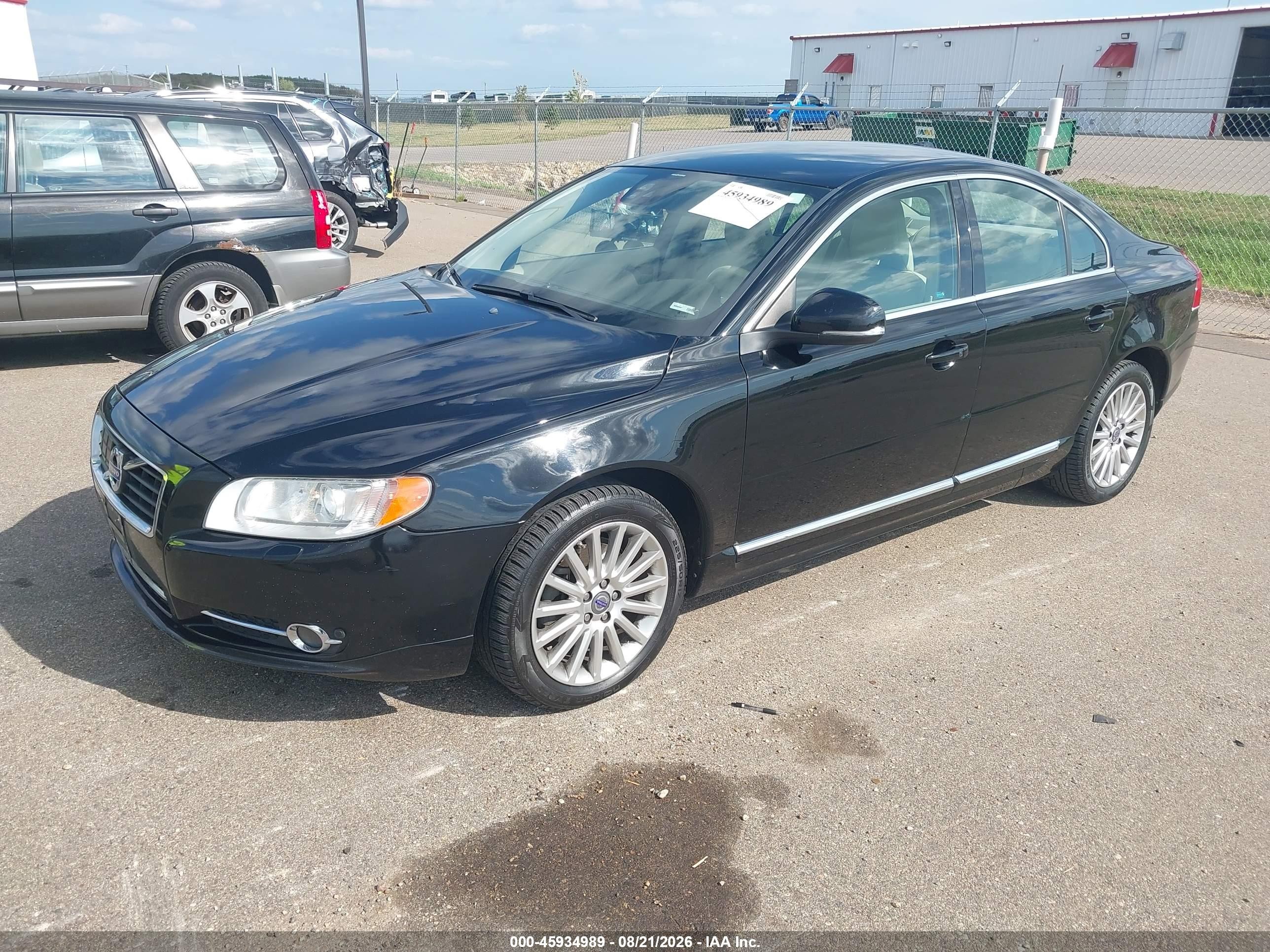 2013 Volvo S80 3.2l/3.2l Platinum/3.2l Premier Plus Black vin: YV1940AS3D1170083