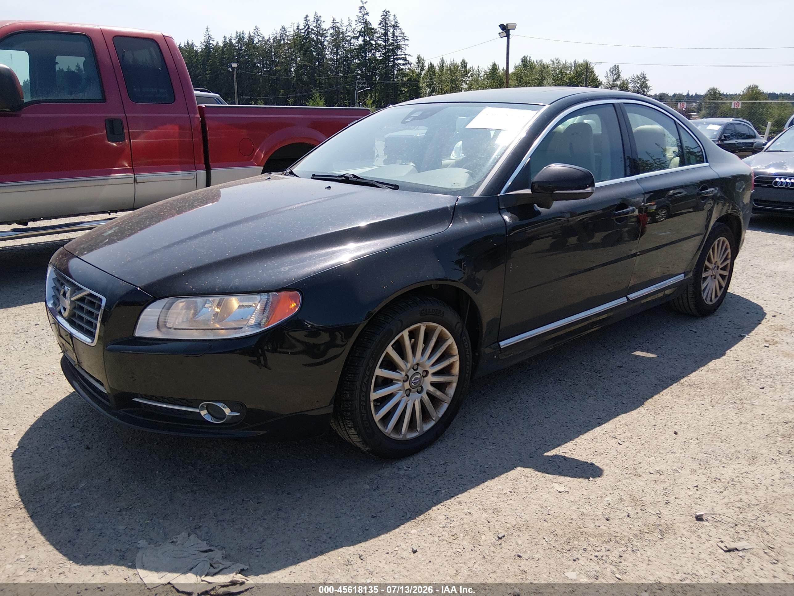 2012 Volvo S80 3.2l/3.2l Platinum/3.2l Premier Plus Black vin: YV1940AS5C1162176