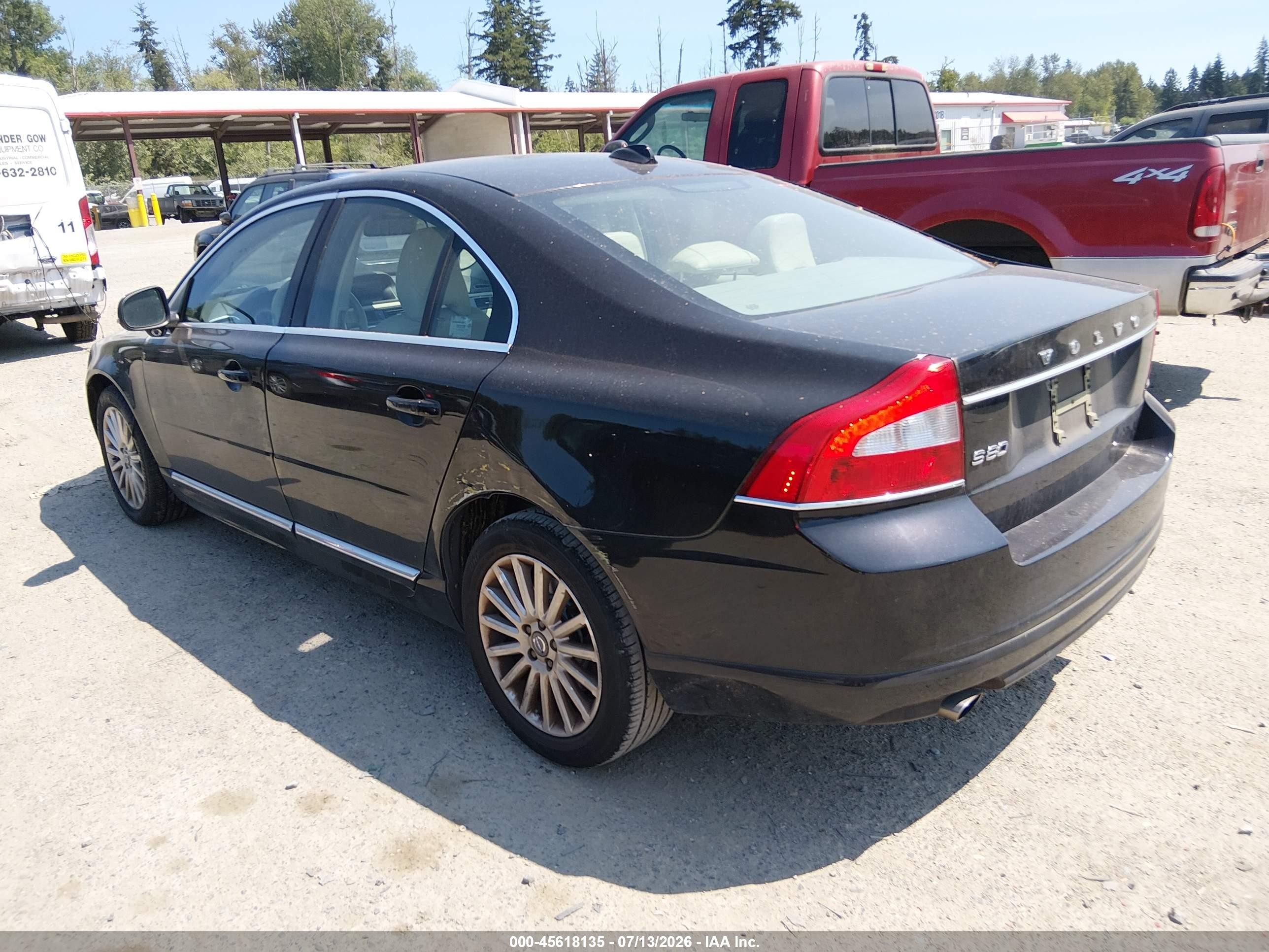 2012 Volvo S80 3.2l/3.2l Platinum/3.2l Premier Plus Black vin: YV1940AS5C1162176