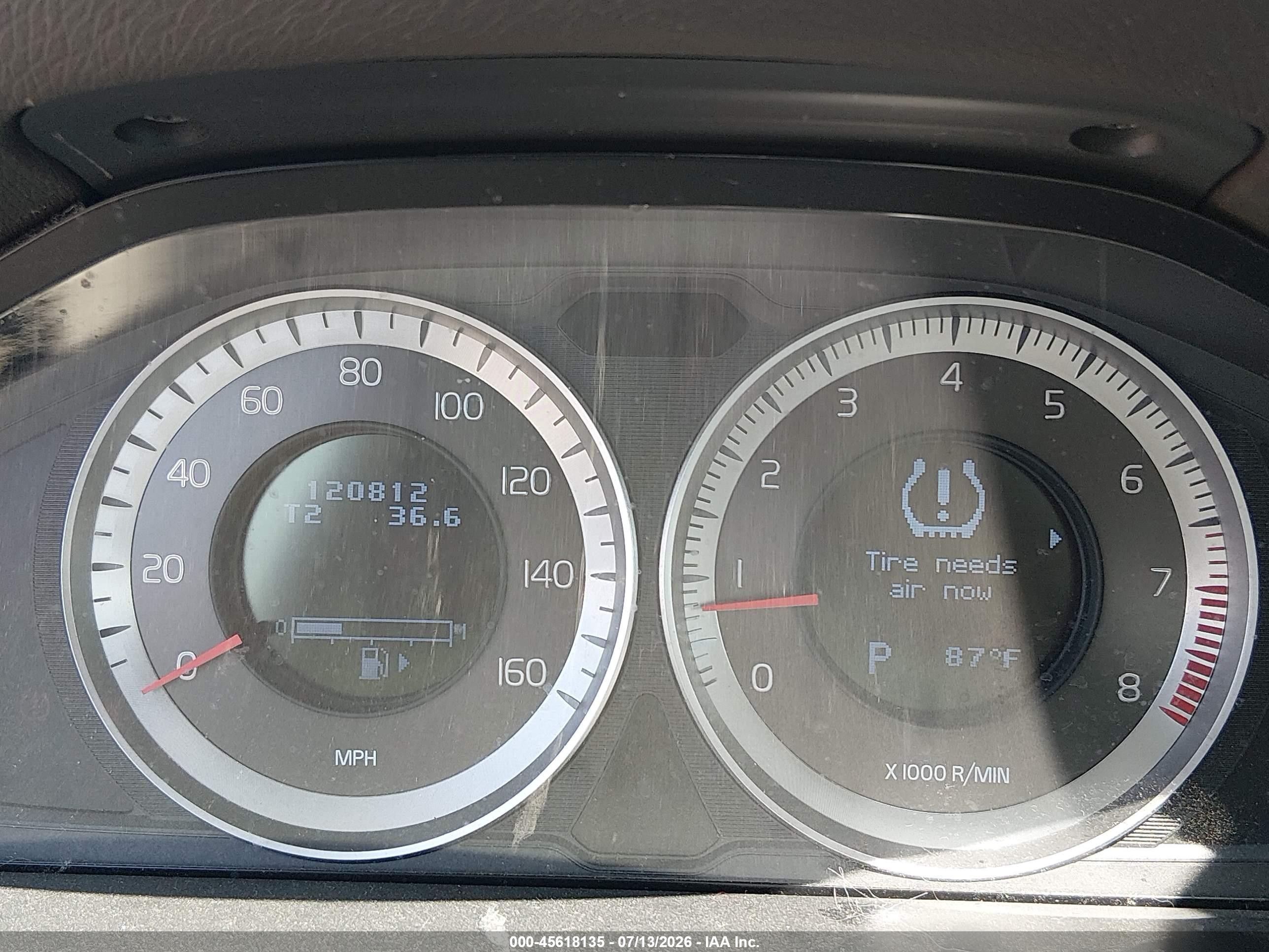 2012 Volvo S80 3.2l/3.2l Platinum/3.2l Premier Plus Black vin: YV1940AS5C1162176