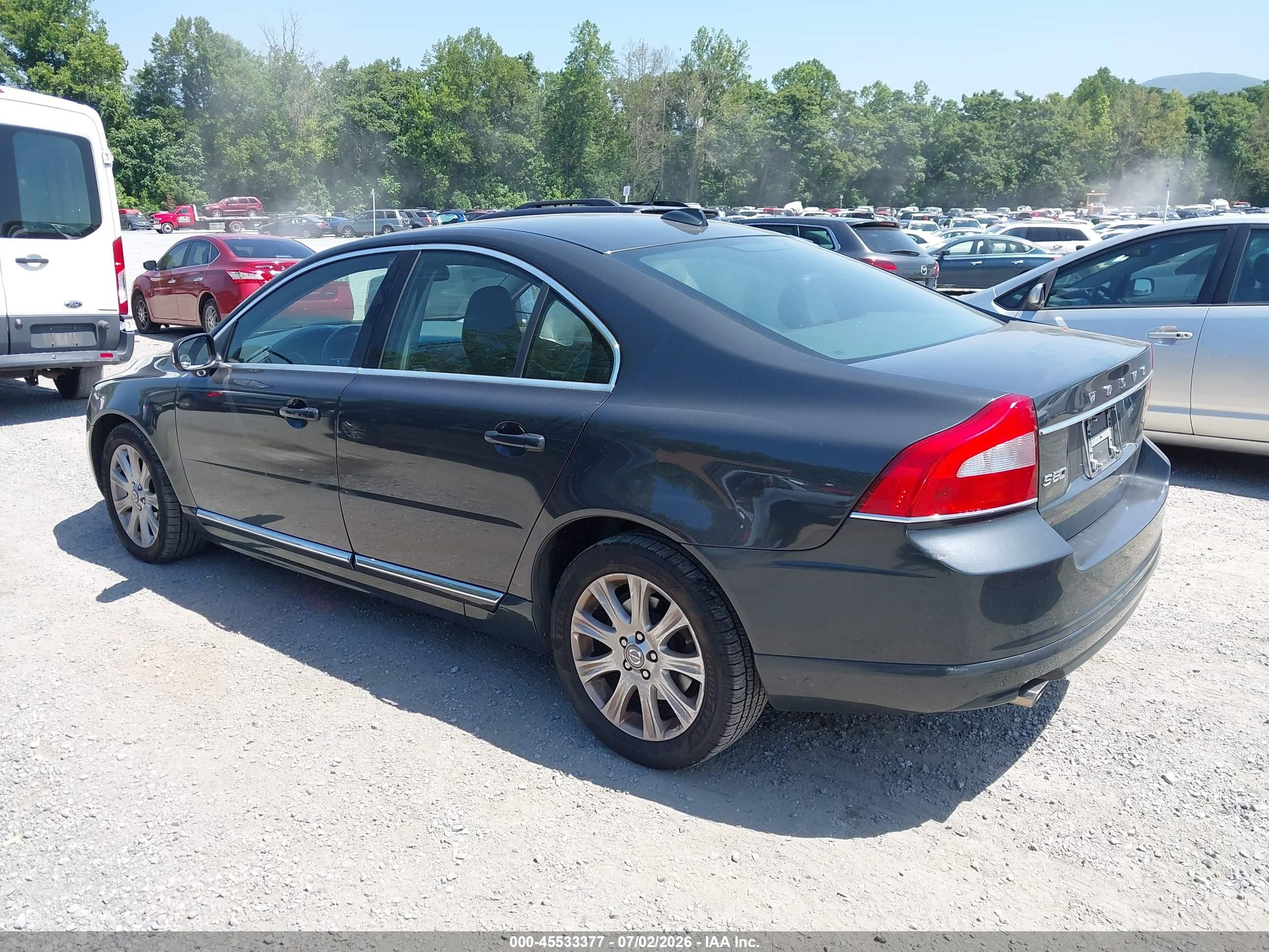 2011 Volvo S80 3.2 Black vin: YV1940AS6B1141139