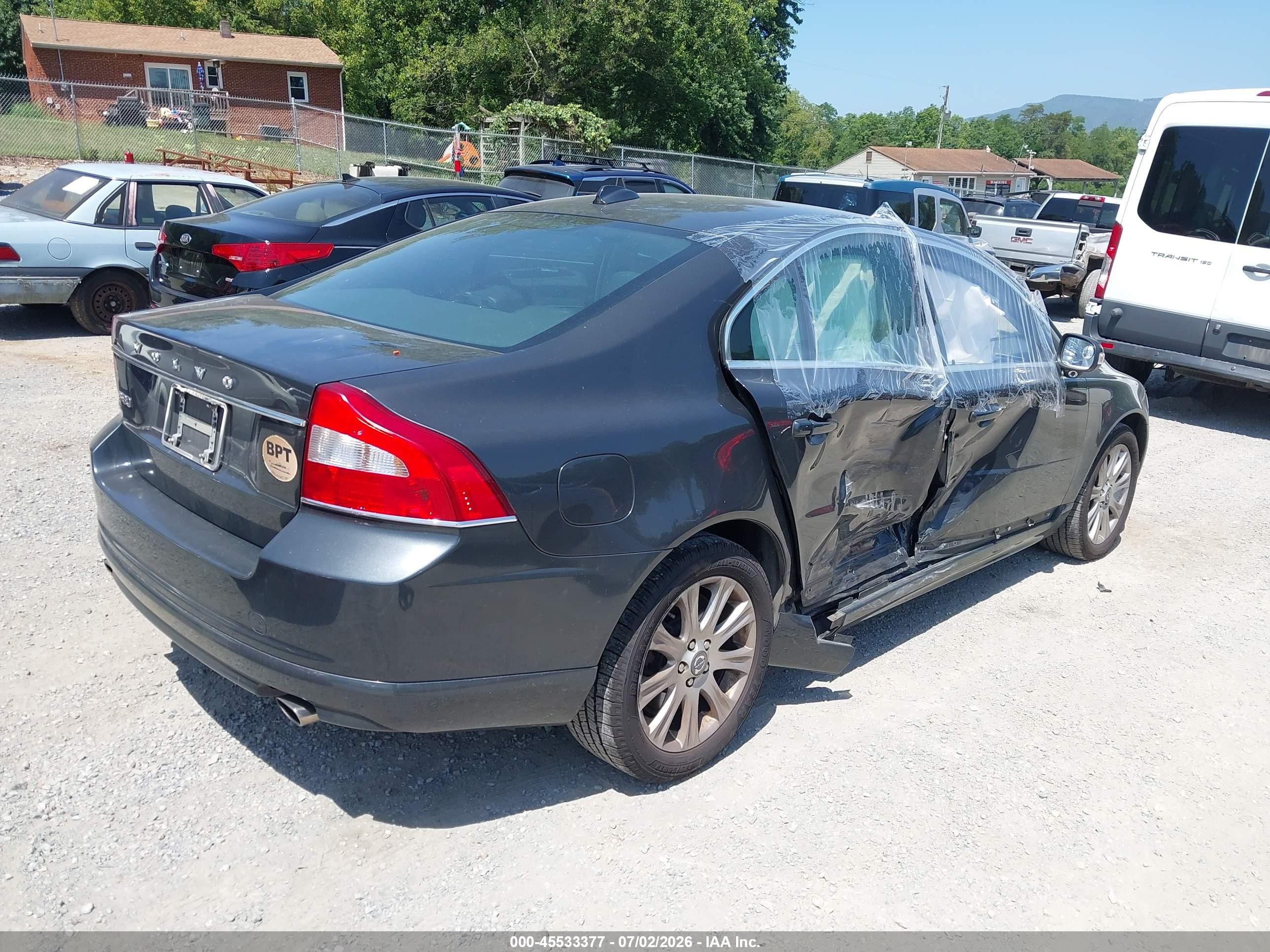 2011 Volvo S80 3.2 Black vin: YV1940AS6B1141139