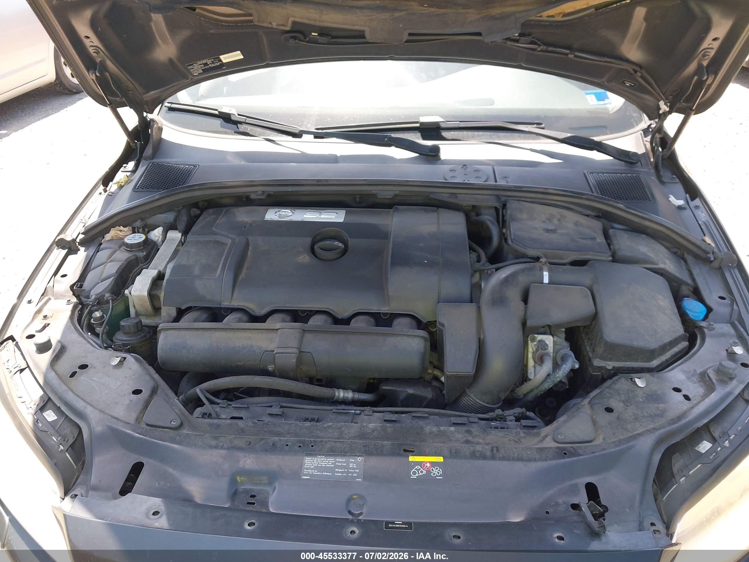2011 Volvo S80 3.2 Black vin: YV1940AS6B1141139