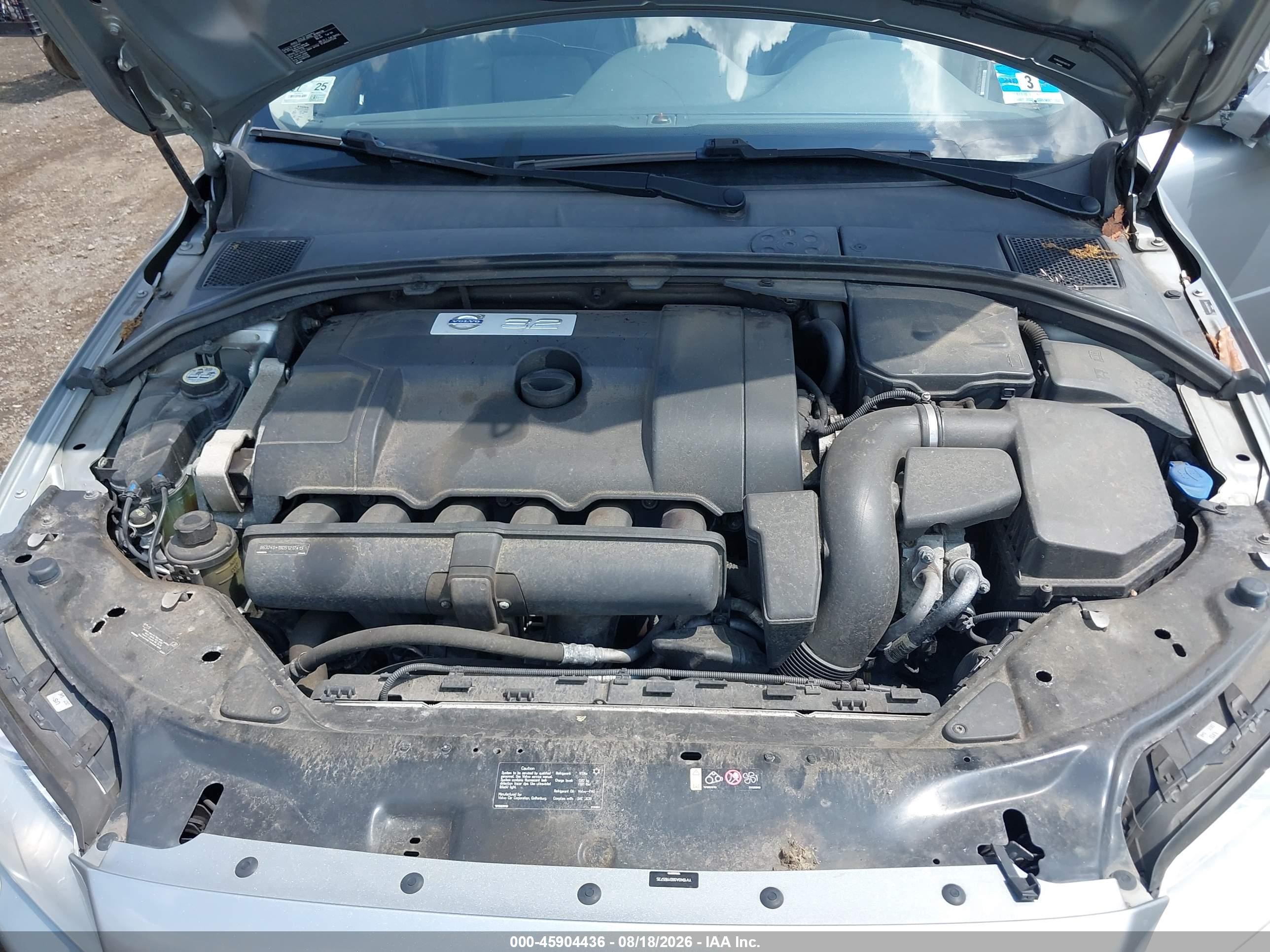 2013 Volvo S80 3.2l Premier Plus Серебряный vin: YV1940AS6D1165735