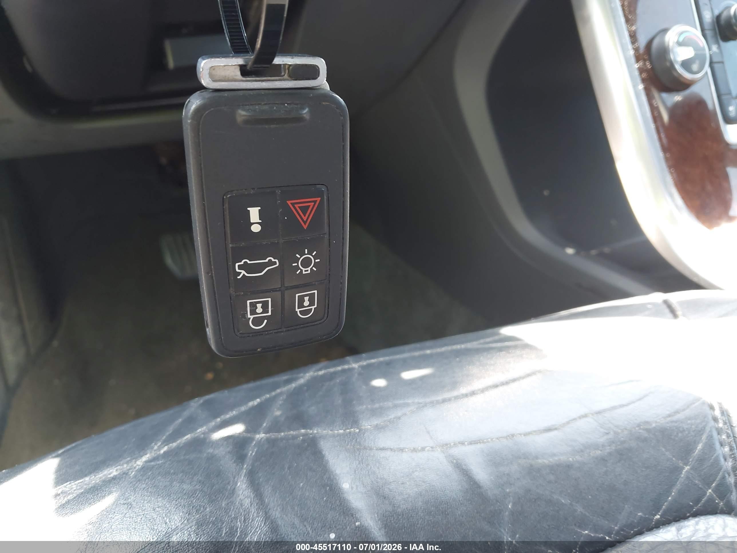 2013 Volvo S80 3.2l Black vin: YV1940AS6D1166108
