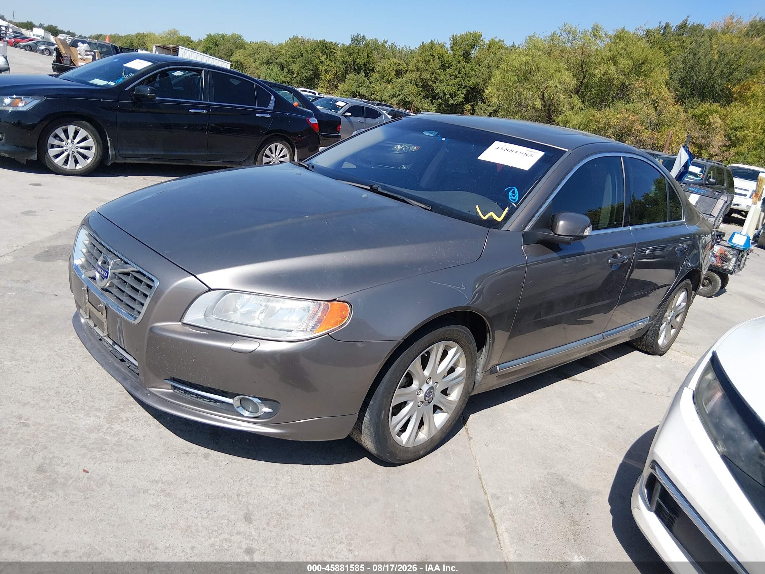 2011 Volvo S80 3.2 Brown vin: YV1940AS7B1145118
