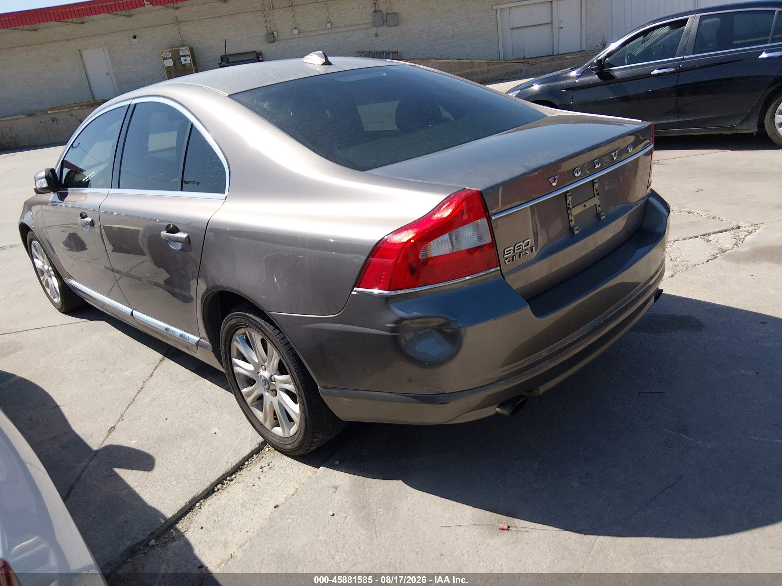 2011 Volvo S80 3.2 Brown vin: YV1940AS7B1145118