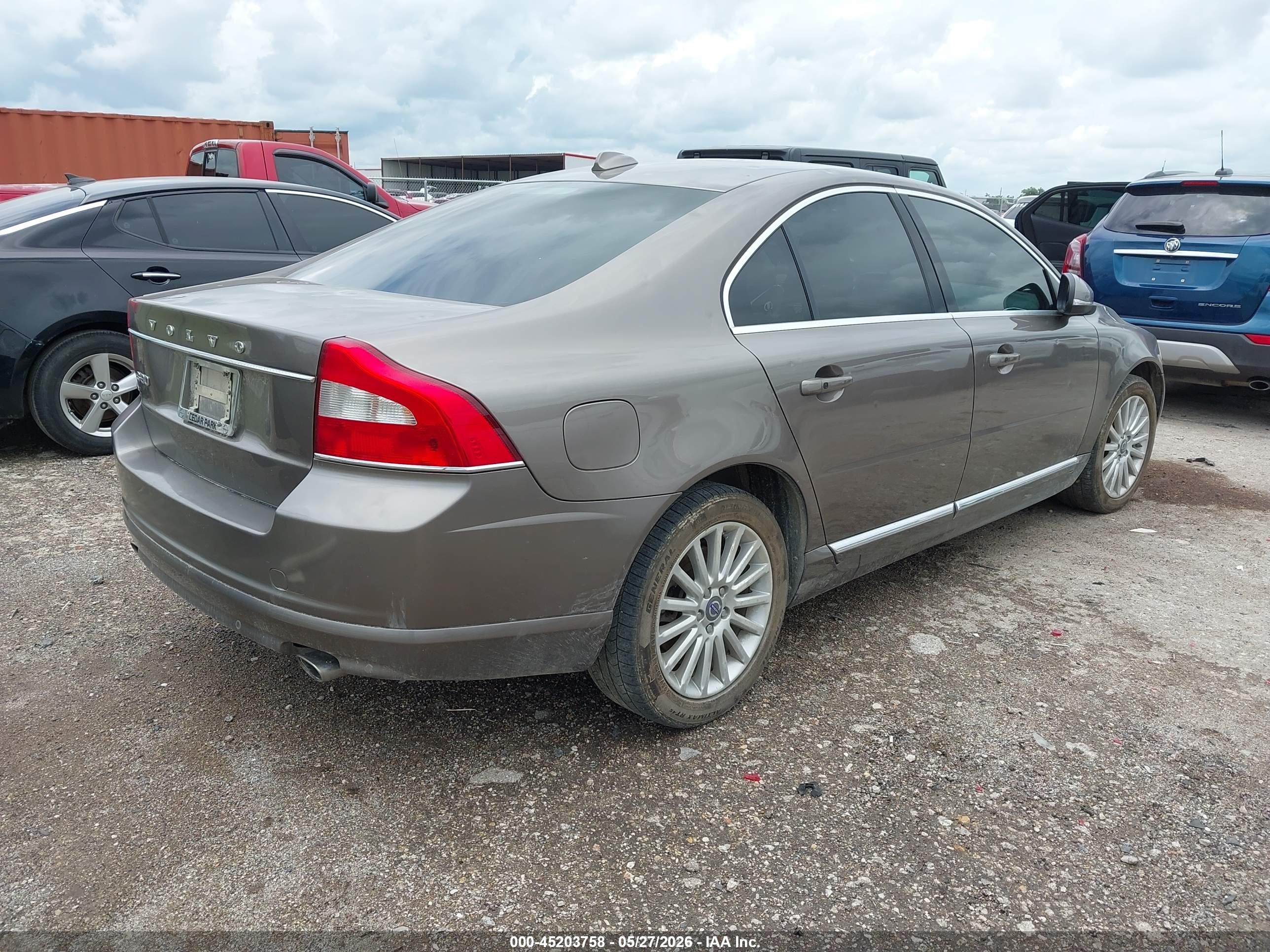 2012 Volvo S80 3.2/3.2 Platinum/3.2 Premier Plus Brown vin: YV1940AS8C1151267