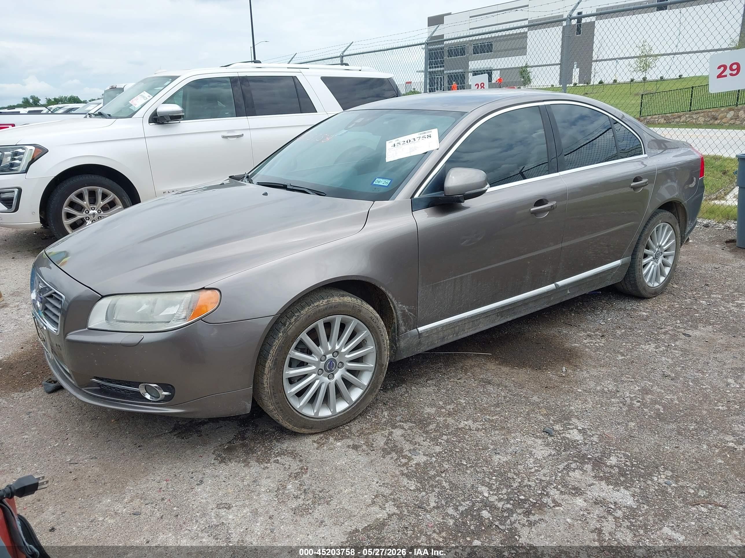 2012 Volvo S80 3.2/3.2 Platinum/3.2 Premier Plus Brown vin: YV1940AS8C1151267