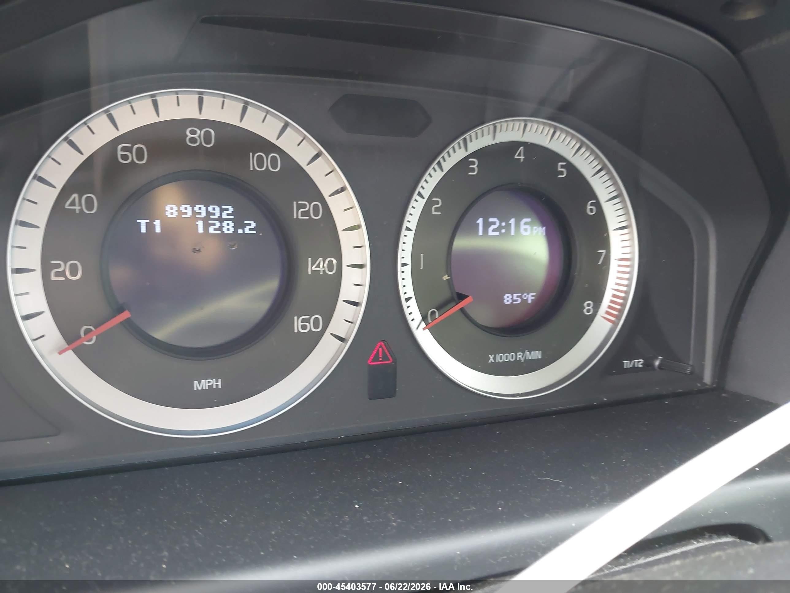 2011 Volvo S80 3.2l Silver vin: YV1940AS9B1136470