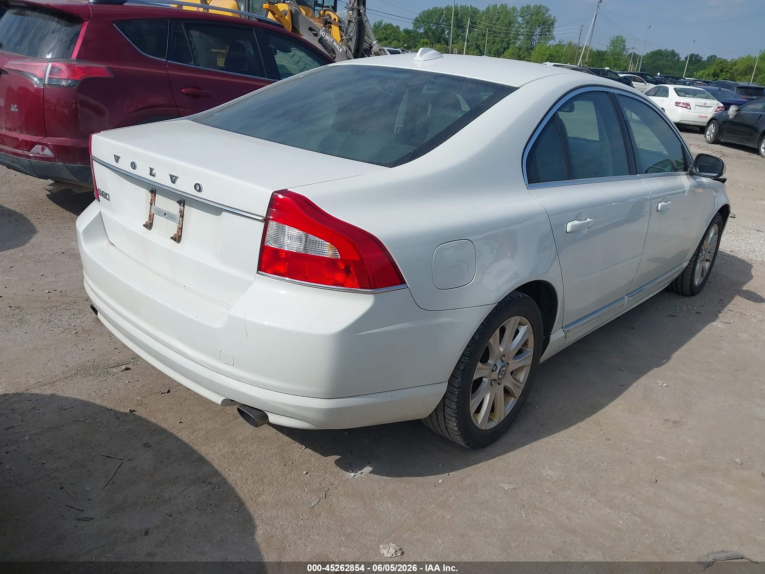2011 Volvo S80 3.2 Белый vin: YV1940AS9B1136677