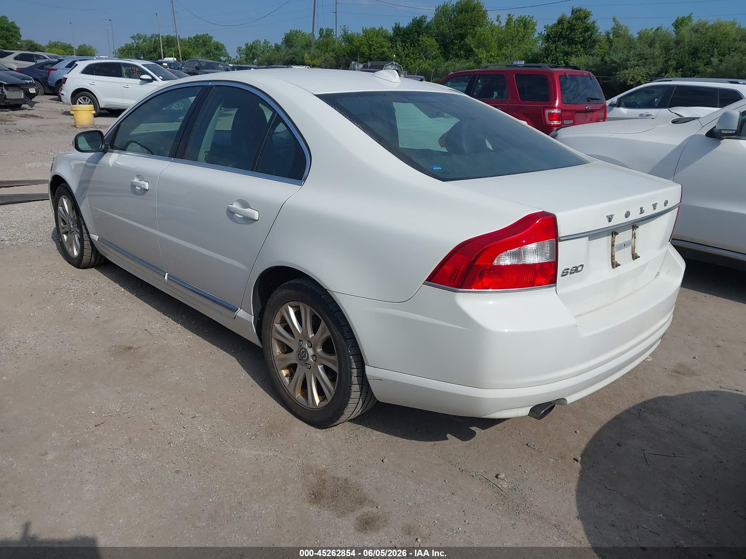 2011 Volvo S80 3.2 Белый vin: YV1940AS9B1136677