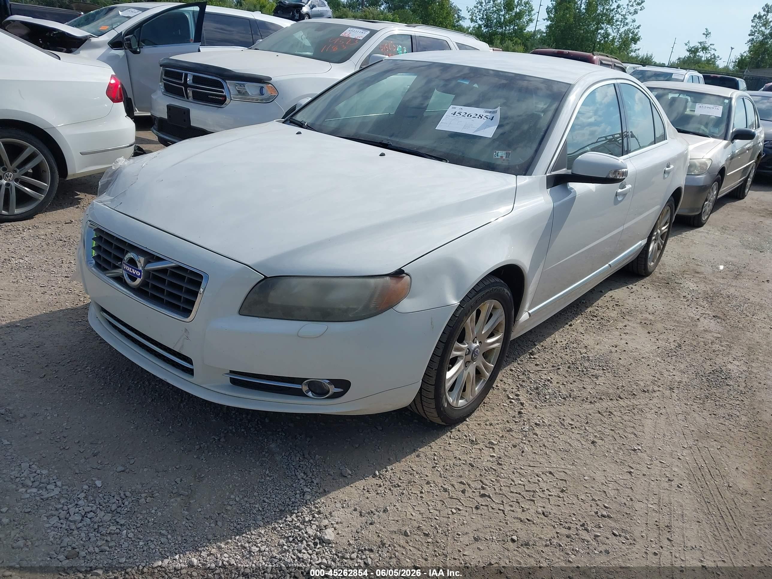 2011 Volvo S80 3.2 Белый vin: YV1940AS9B1136677