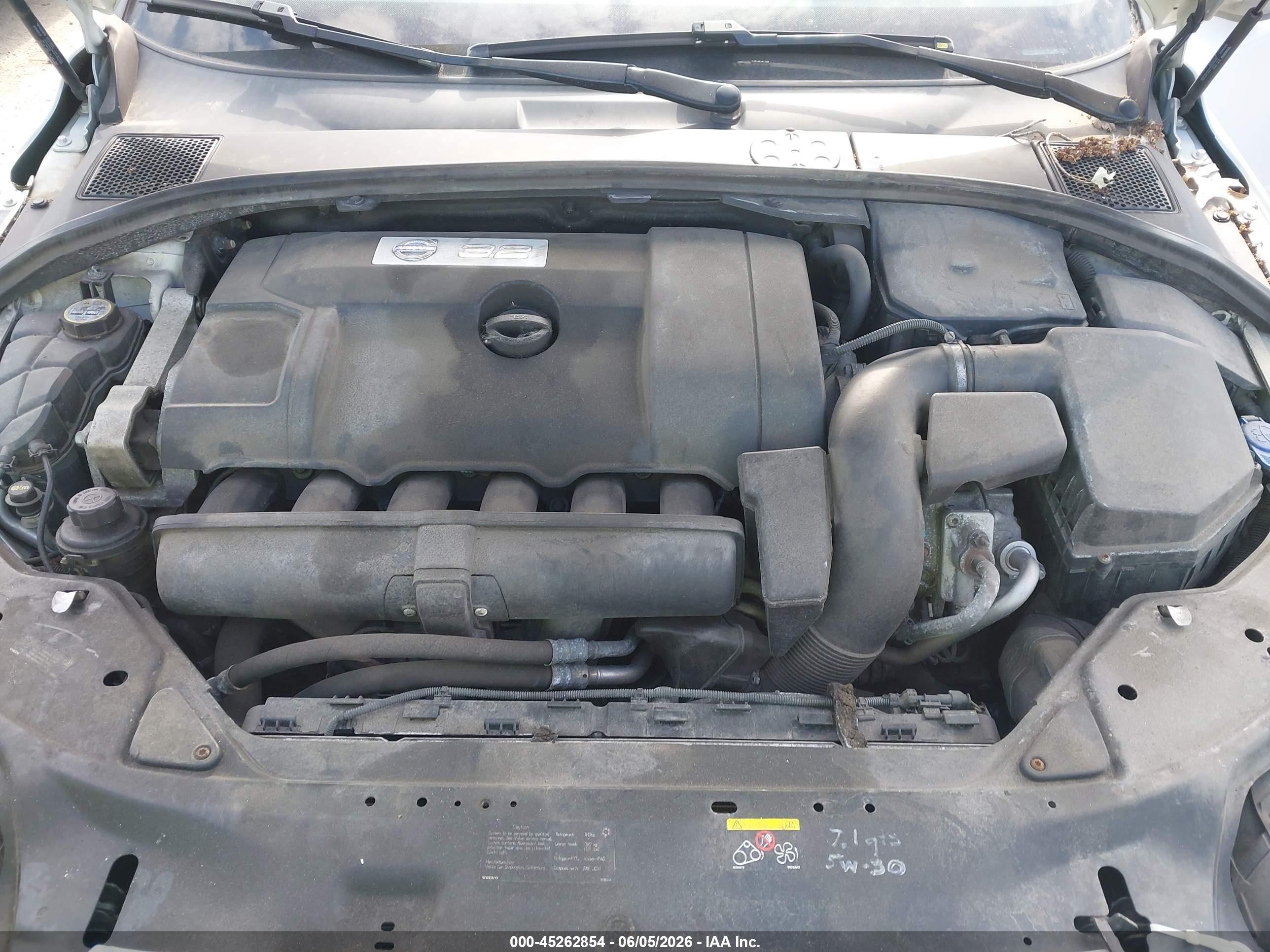 2011 Volvo S80 3.2 Белый vin: YV1940AS9B1136677