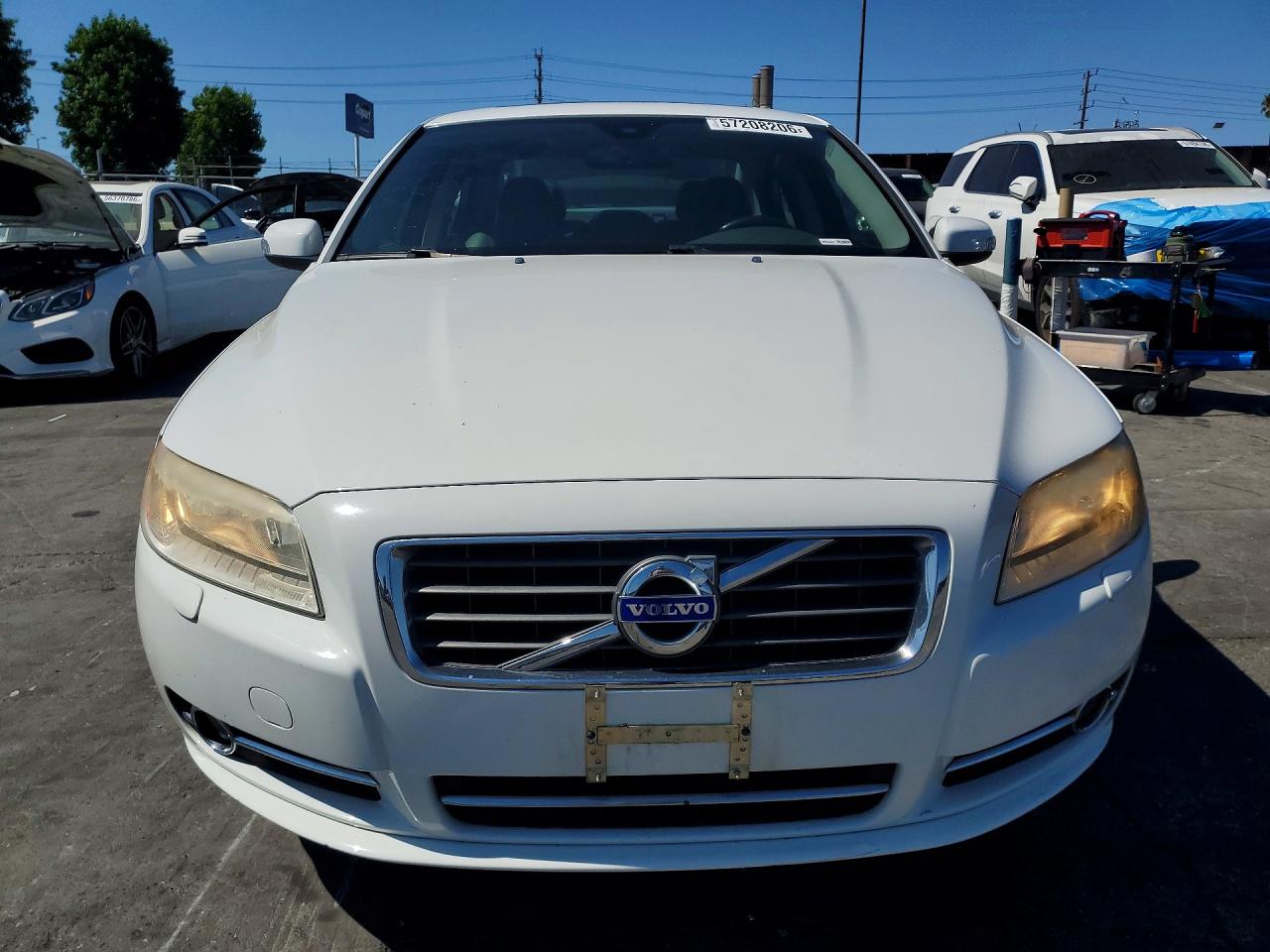 2011 Volvo S80 3.2 Белый vin: YV1940AS9B1146903