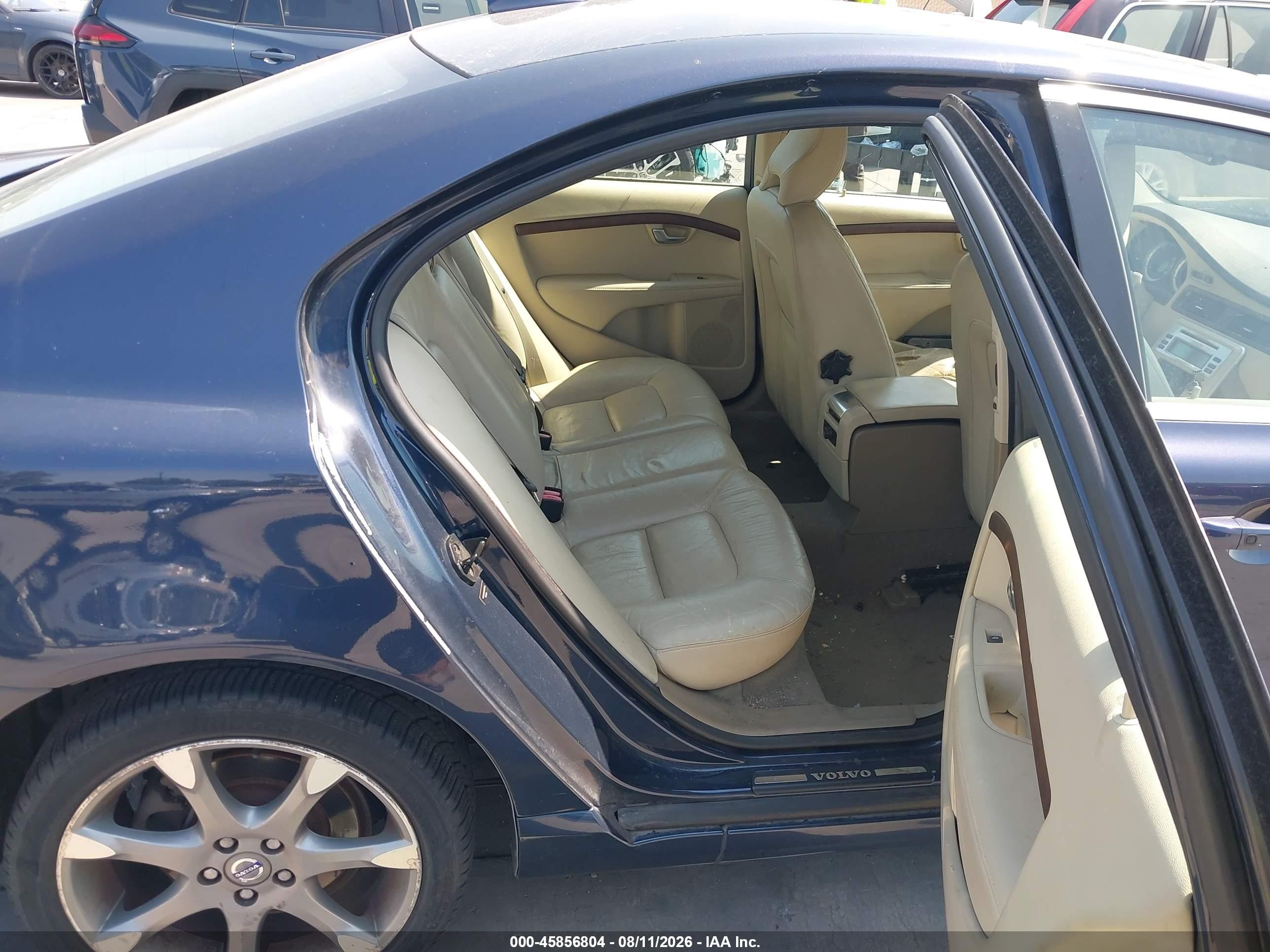 2011 Volvo S80 3.2 Blue vin: YV1940ASXB1135733