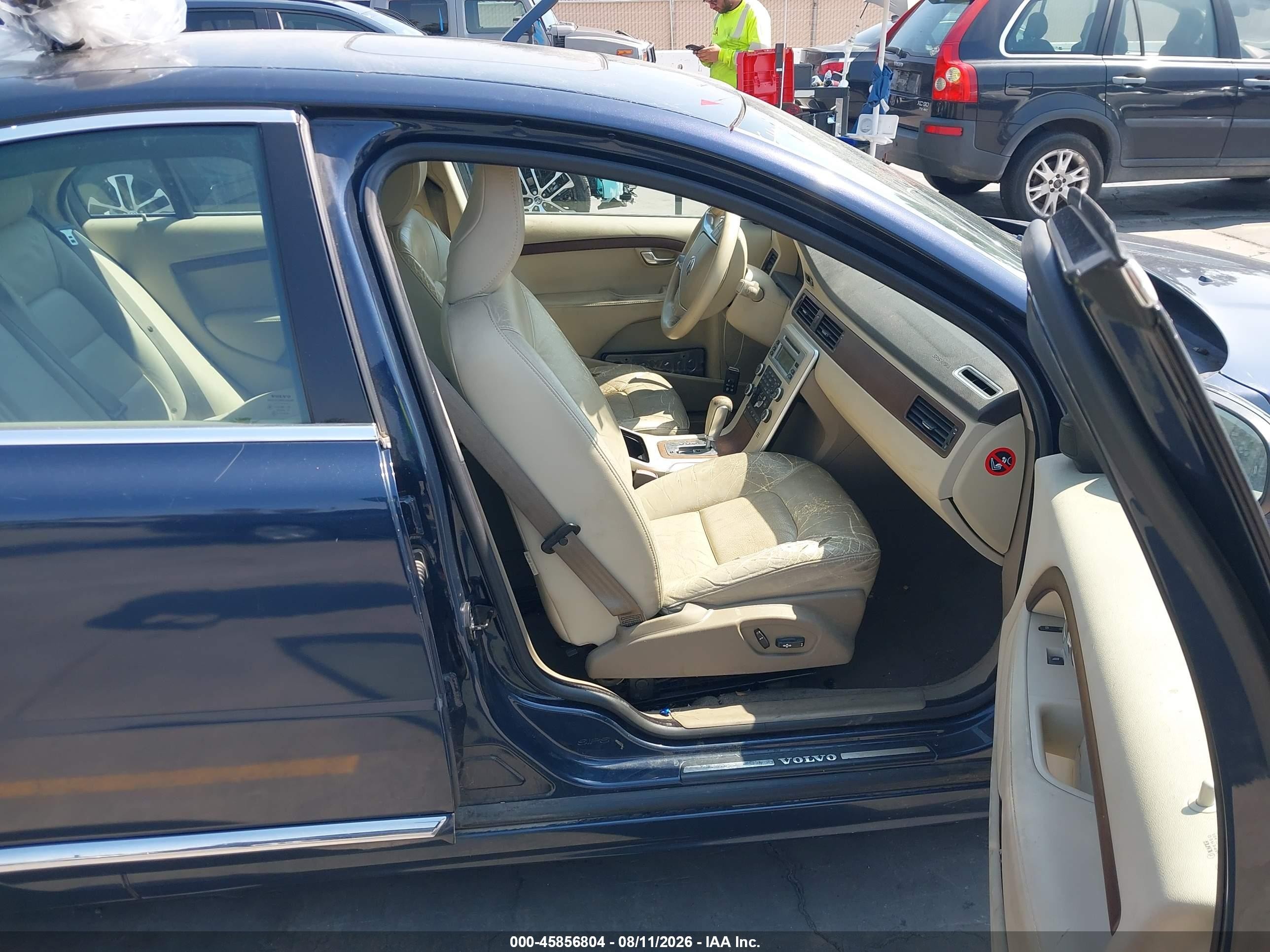 2011 Volvo S80 3.2 Blue vin: YV1940ASXB1135733