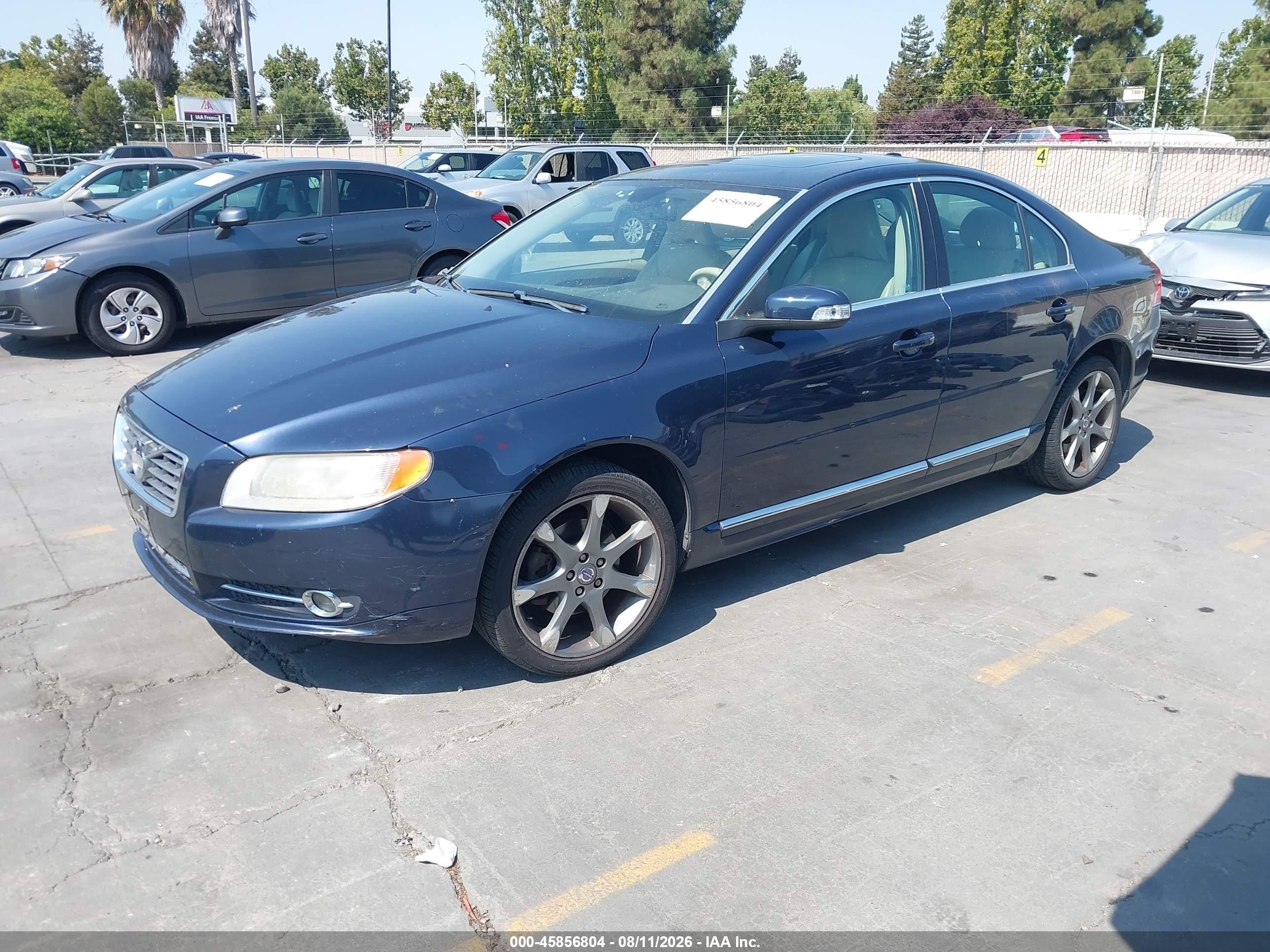 2011 Volvo S80 3.2 Blue vin: YV1940ASXB1135733
