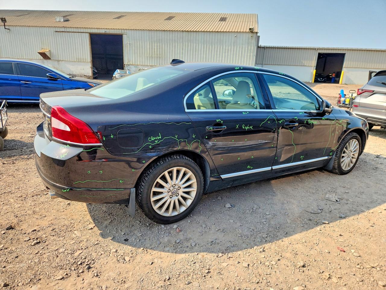 2012 Volvo S80 3.2 Black vin: YV1940ASXC1157927
